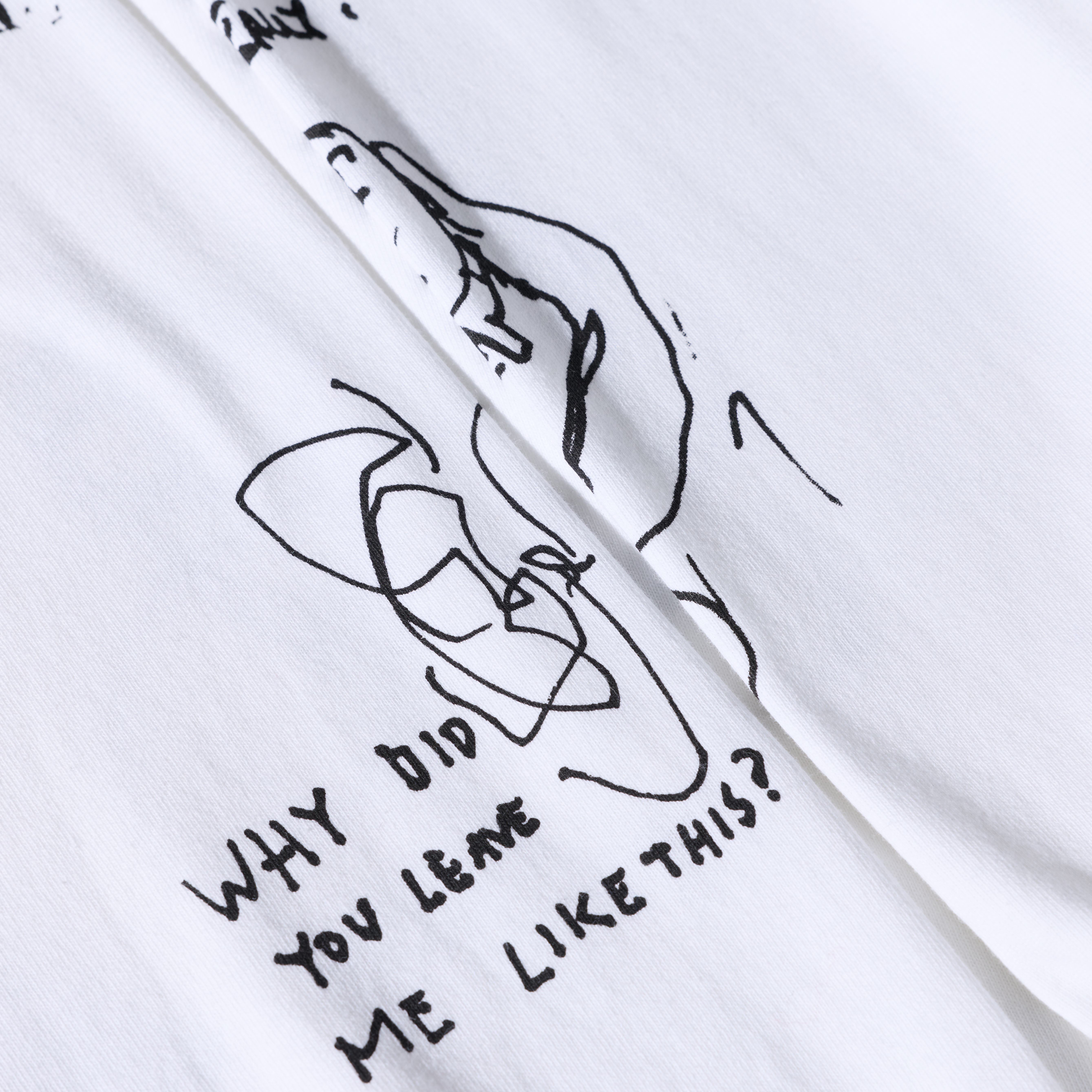 POLAR THE END LS TEE WHITE - Tôpette Skateboards & Lifestyle