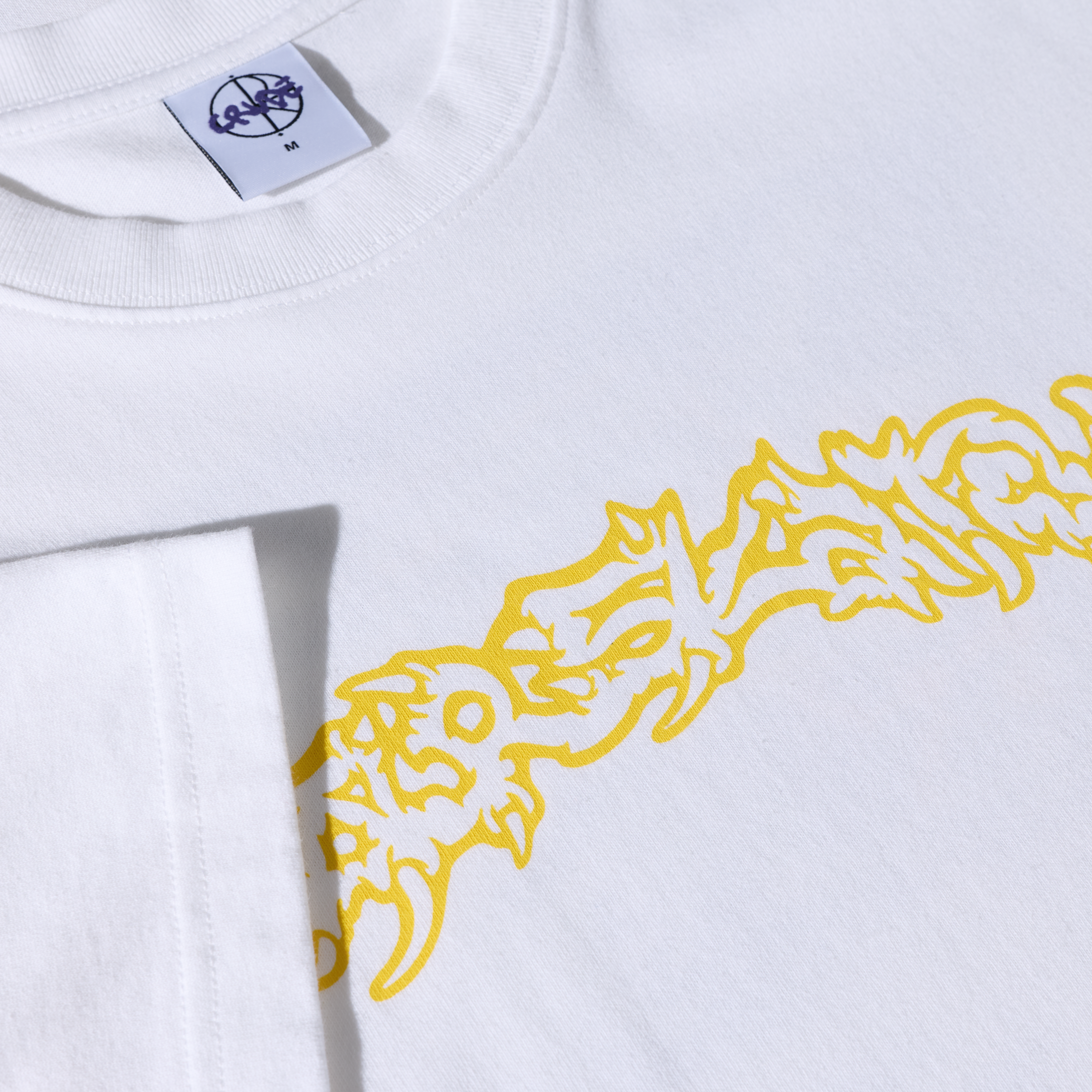 POLAR CONFLICT SCENARIO TEE WHITE - Tôpette Skateboards & Lifestyle