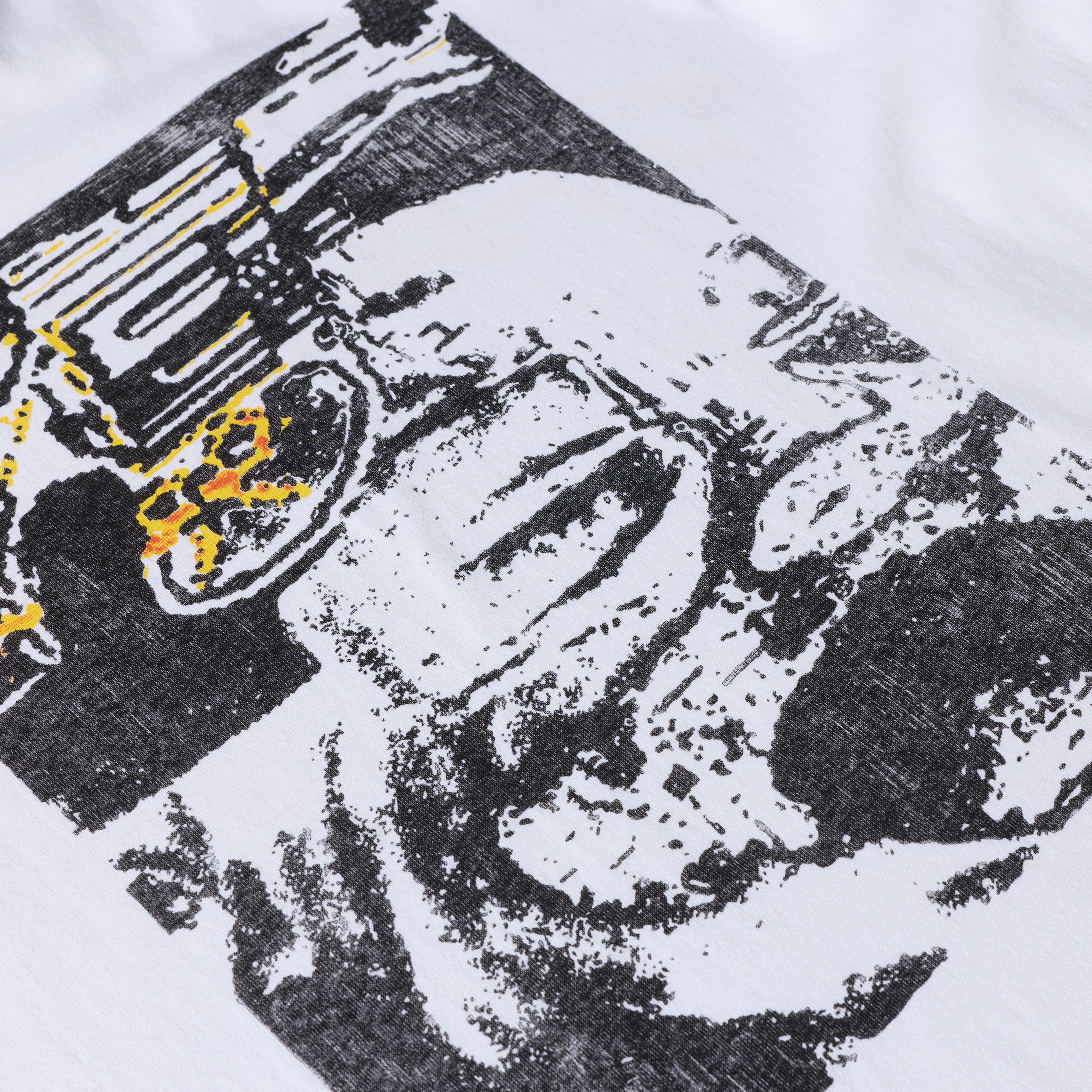 POLAR CONFLICT SCENARIO TEE WHITE - Tôpette Skateboards & Lifestyle