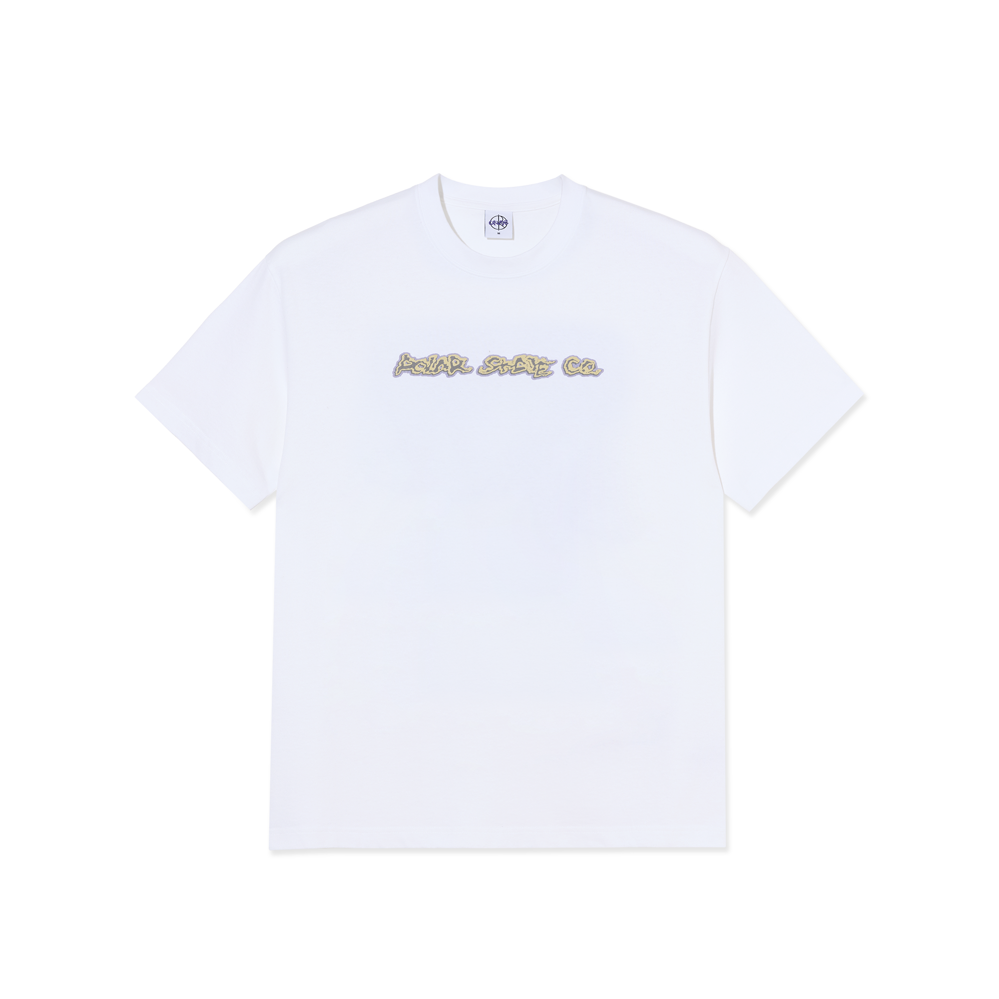 POLAR LOVELY DAY TEE WHITE - Tôpette Skateboards & Lifestyle