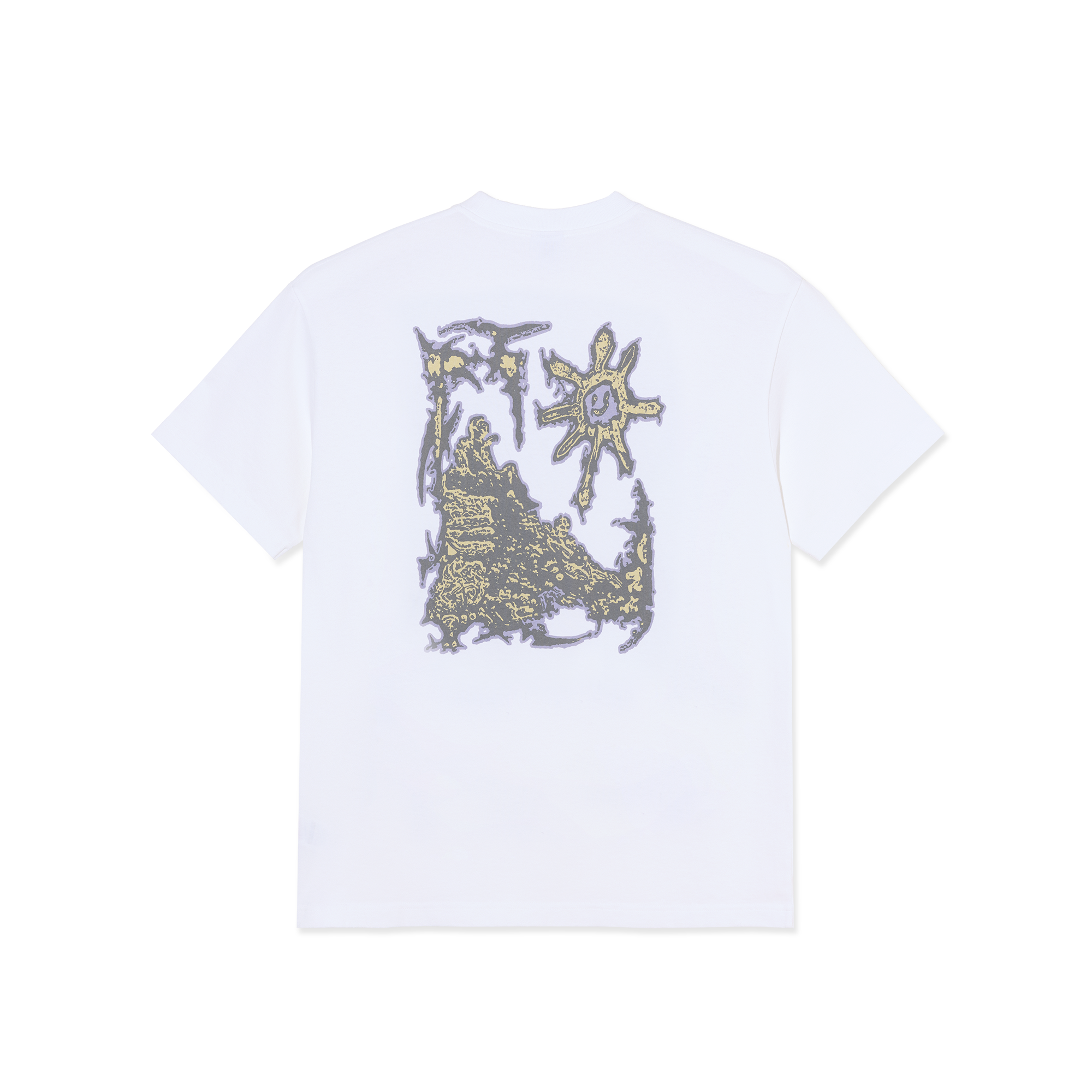 POLAR LOVELY DAY TEE WHITE - Tôpette Skateboards & Lifestyle