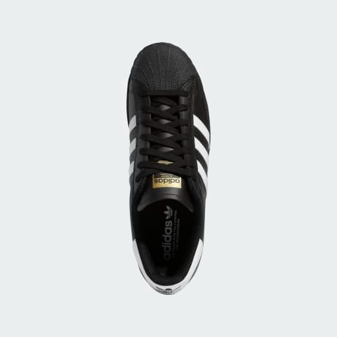 ADIDAS SUPERSTAR ADV CORE BLACK - CLOUD WHITE - CORE BLACK - Tôpette Skateboards & Lifestyle