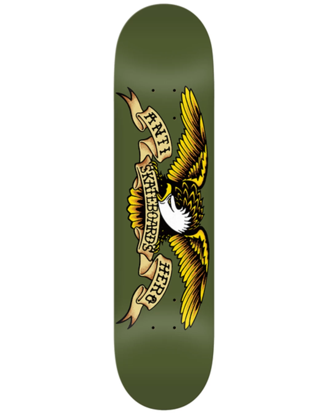 ANTIHERO DECK CLASSIC EAGLE 8.38 - Tôpette Skateboards & Lifestyle