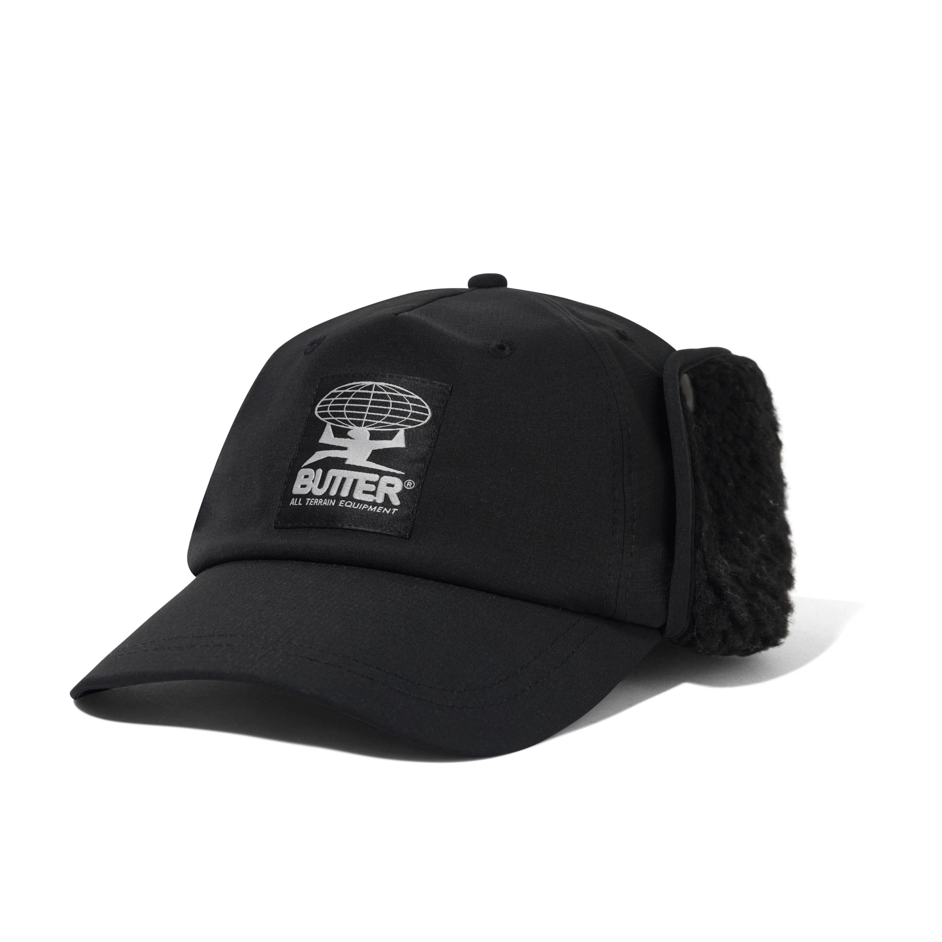 BUTTER GOODS ALL TERRAIN FIVE PANEL BLACK - Tôpette Skateboards & Lifestyle