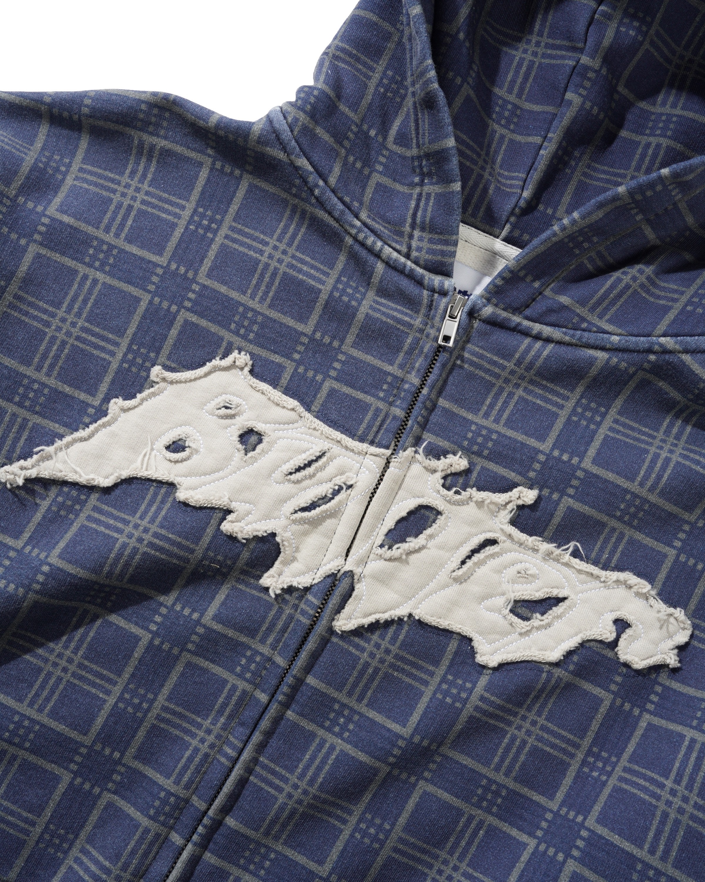 BUTTER GOODS AMPLIFY ZIP THRU HOOD WASHED PLAID - Tôpette Skateboards & Lifestyle
