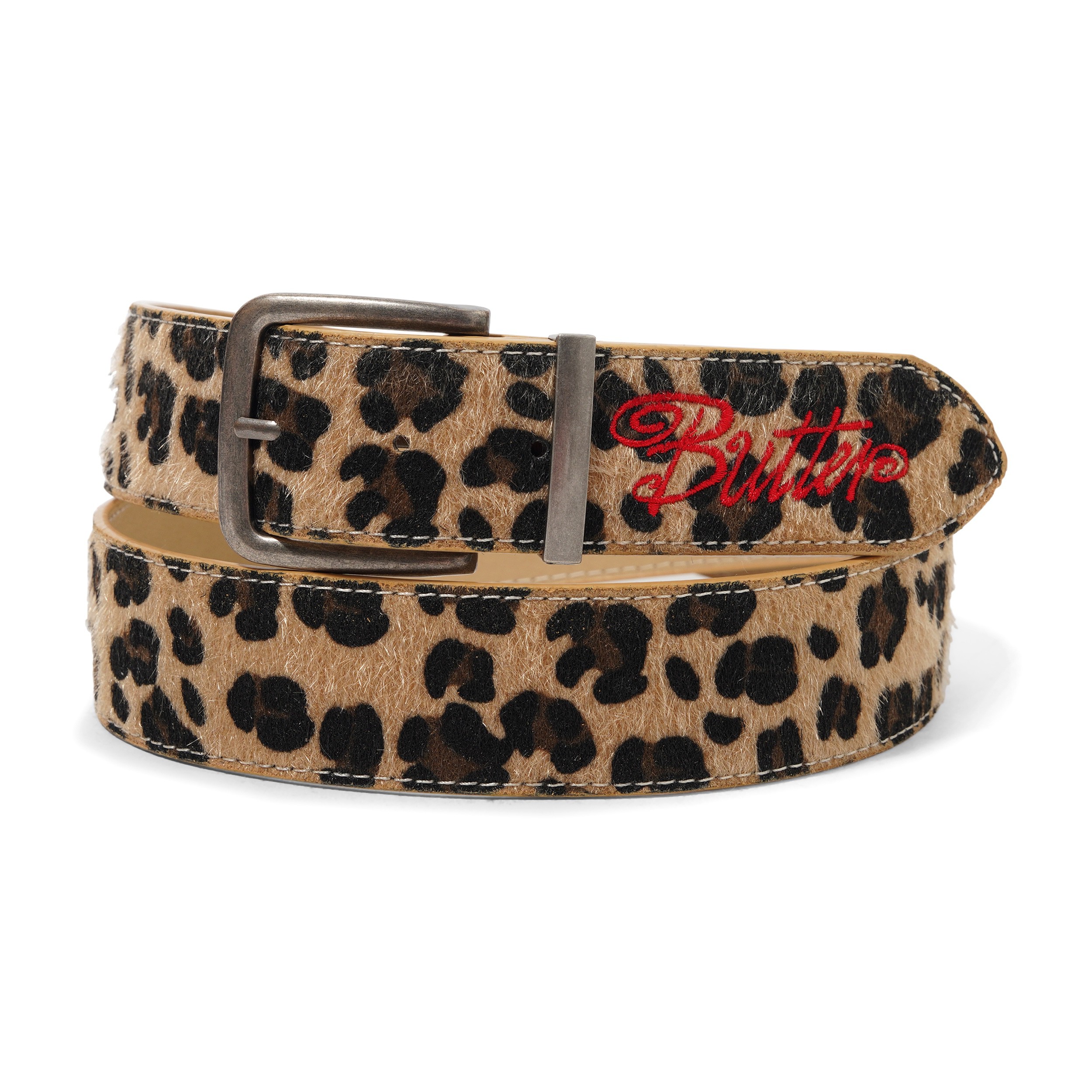 BUTTER GOODS ANIMAL HIDE BELT LEOPARD - Tôpette Skateboards & Lifestyle