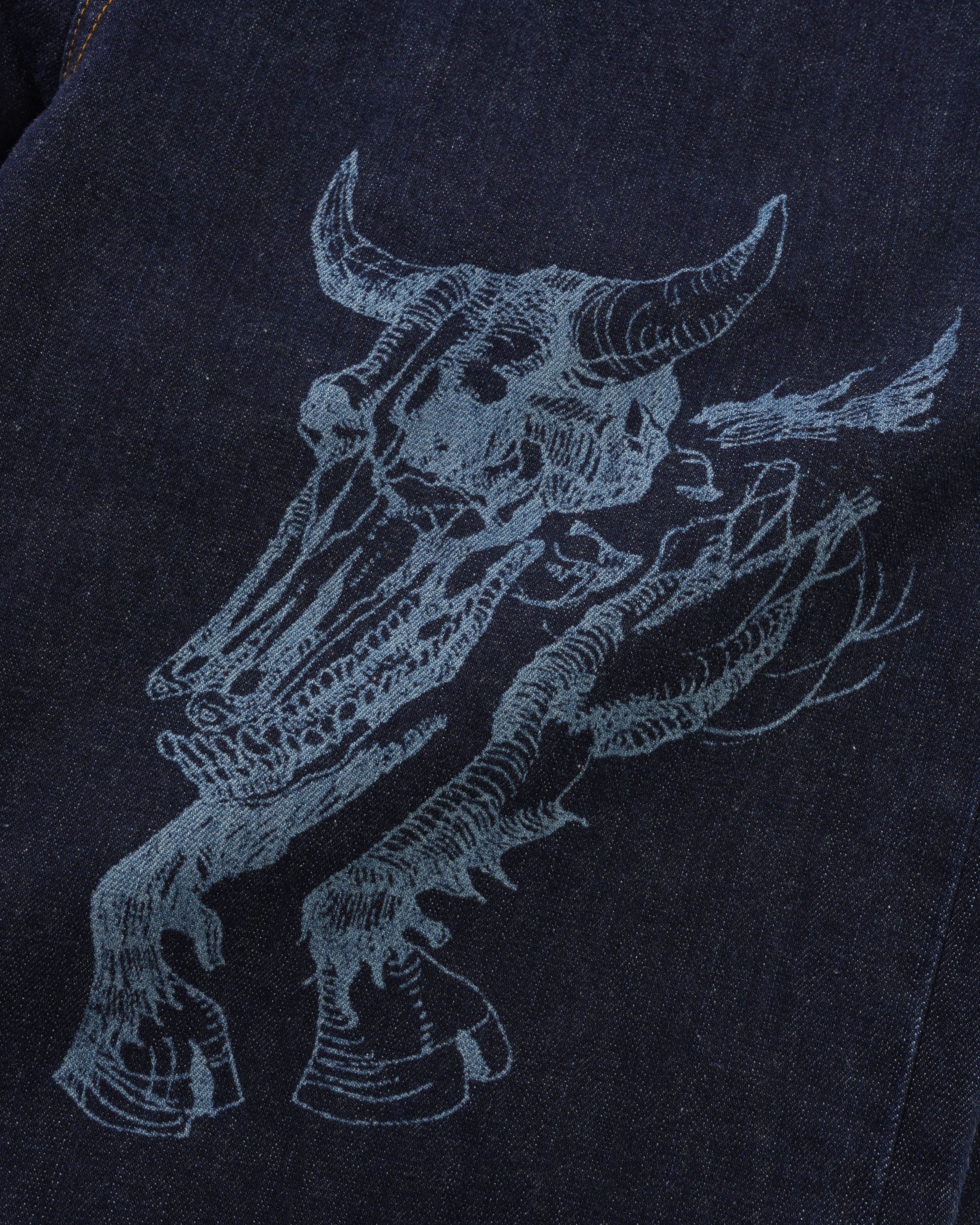 BUTTER GOODS  X DANIEL JOHNSTON BULL SELVEDGE DENIM JEANS RAW INDIGO - Tôpette Skateboards