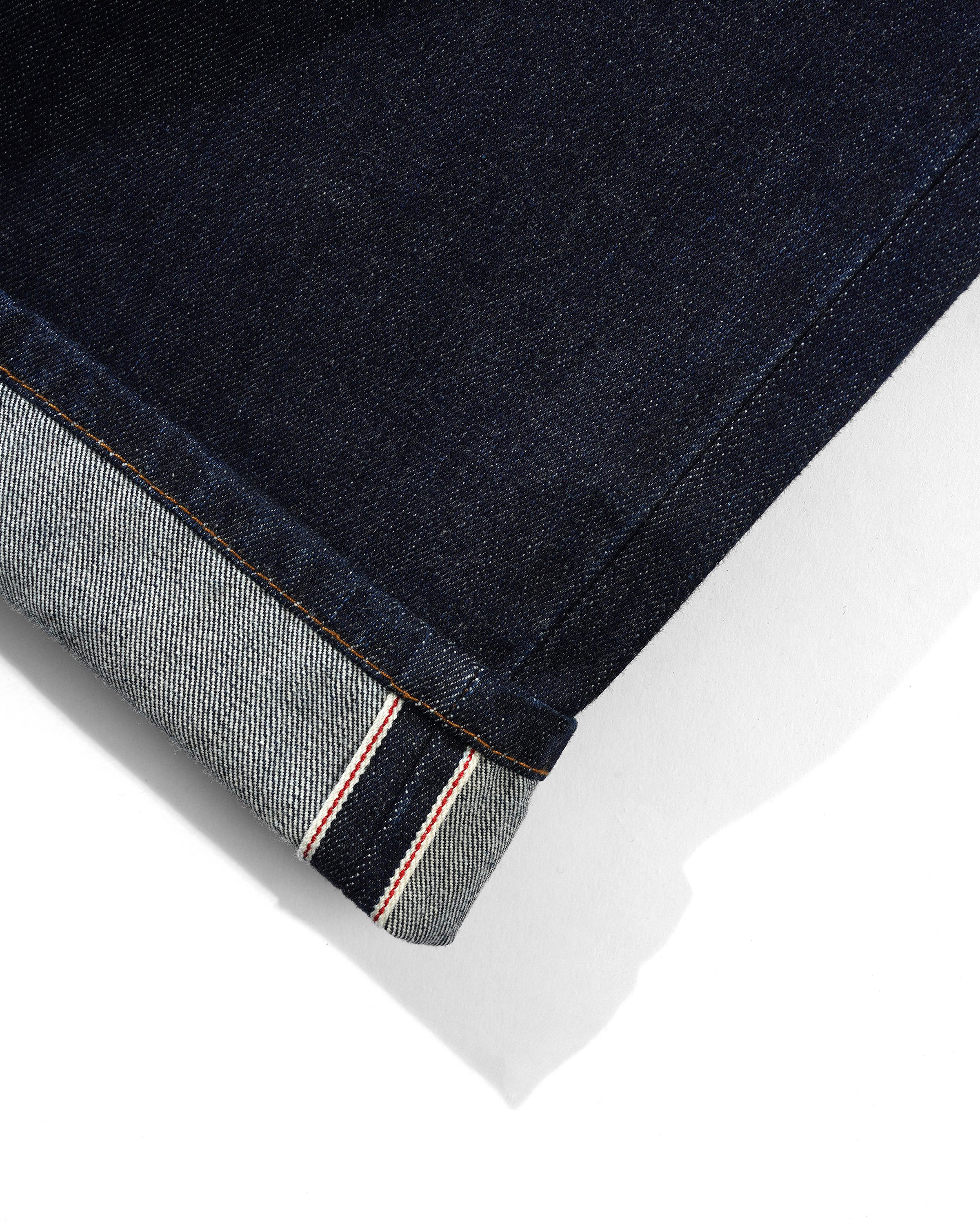BUTTER GOODS  X DANIEL JOHNSTON BULL SELVEDGE DENIM JEANS RAW INDIGO - Tôpette Skateboards