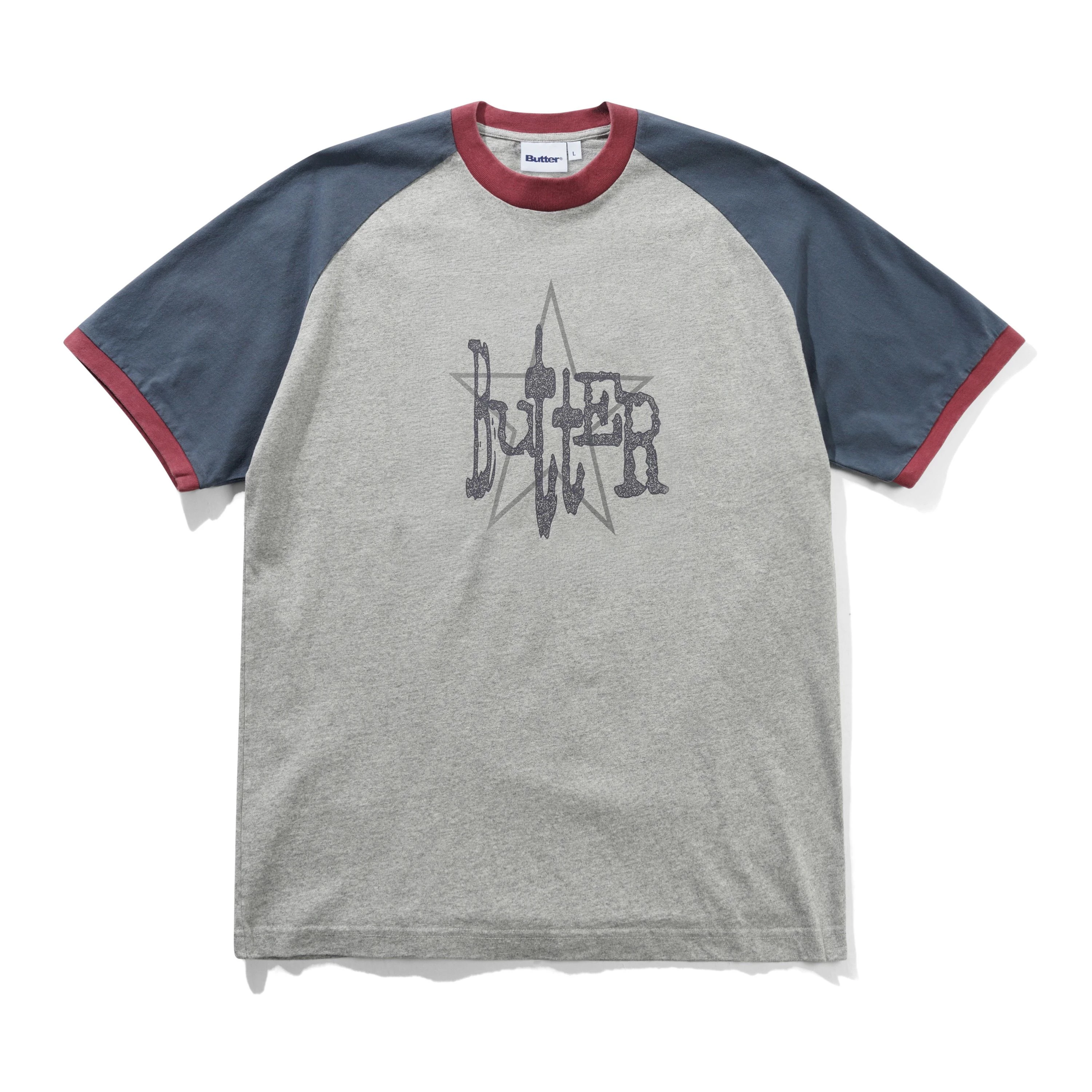 BUTTER GOODS SIGIL TEE ASH GREY