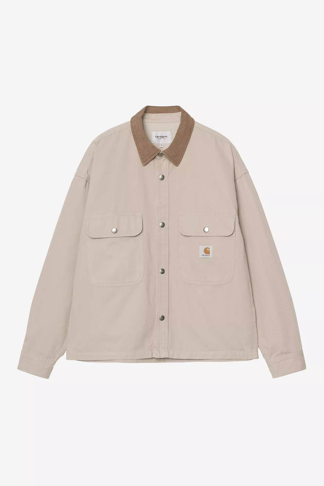 CARHARTT WIP PRESCOTT SHIRT JACKET STRING LEATHER GARMENT DYED - Tôpette Skateboards & Lifestyle