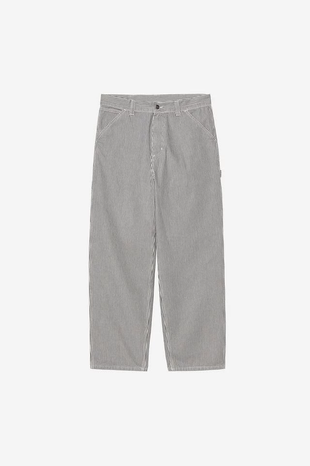 CARHARTT WIP MERCER SINGLE KNEE PANT MERCER STRIPE GRAPHITE - Tôpette Skateboards & Lifestyle
