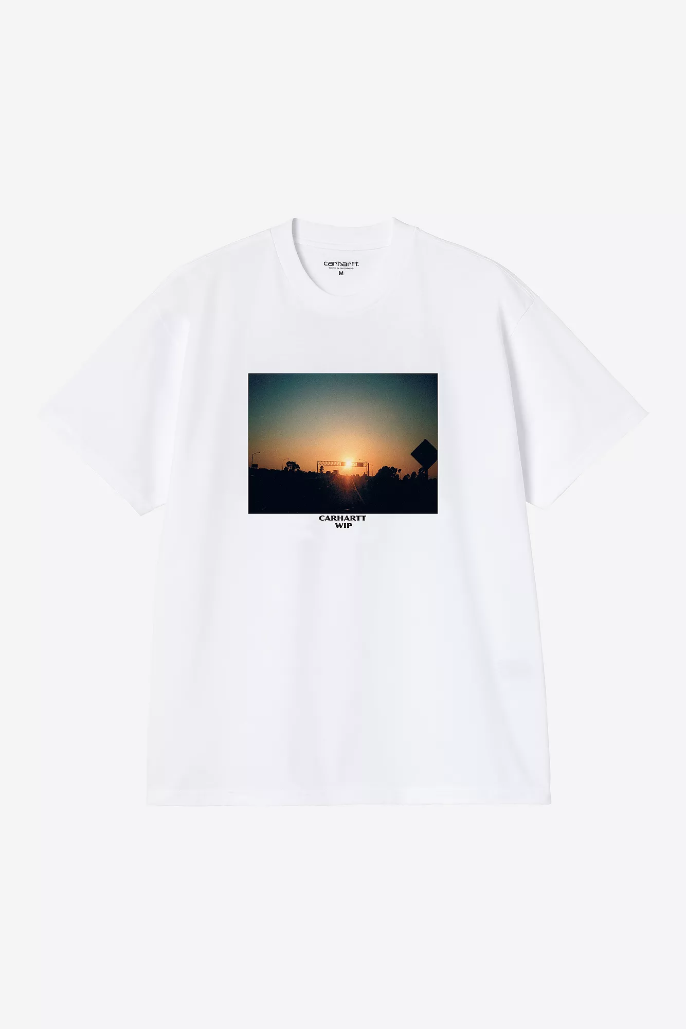 CARHARTT WIP WARM VIEW T-SHIRT WHITE   - Tôpette Skateboards & Lifestyle