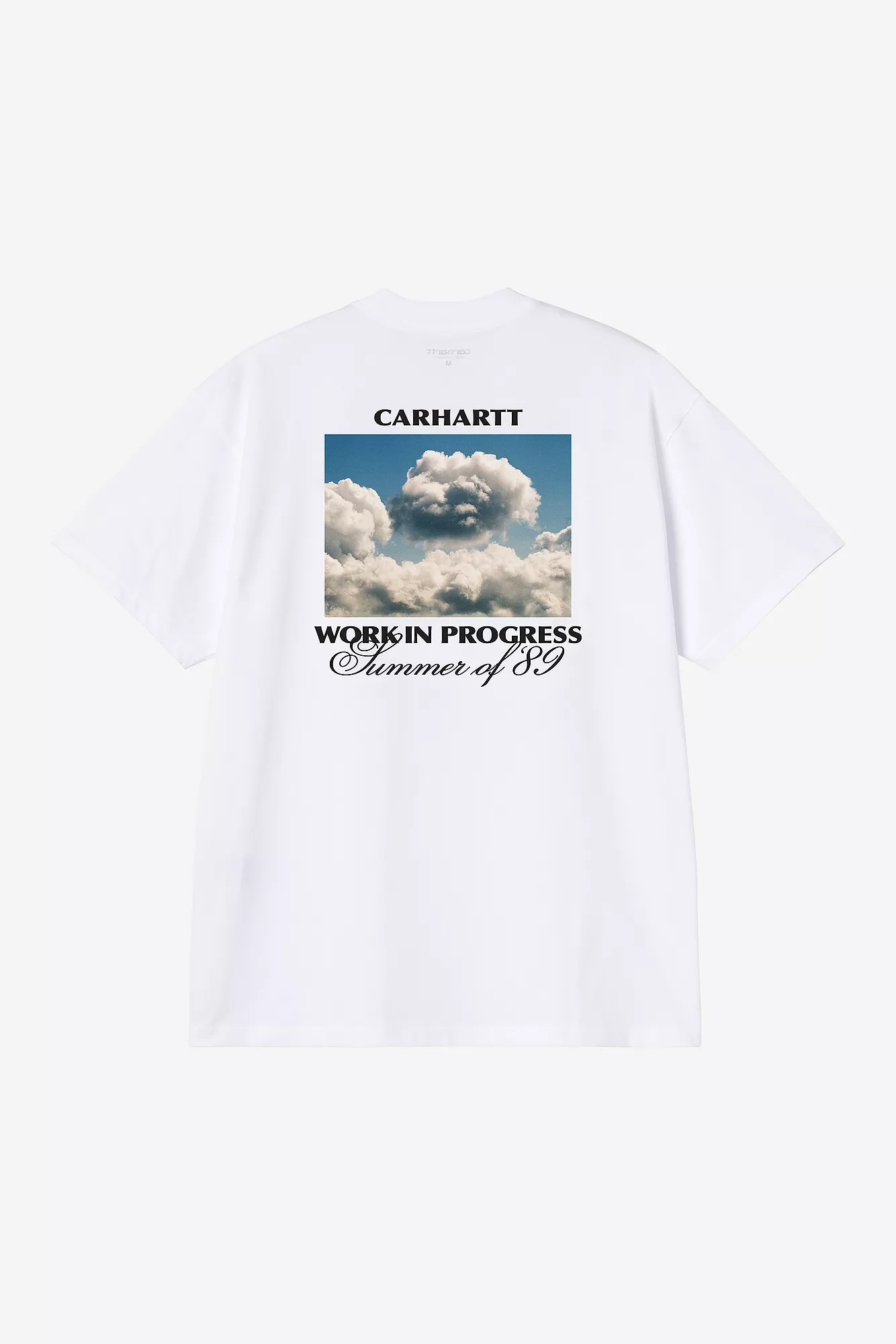CARHARTT WIP WARM VIEW T-SHIRT WHITE   - Tôpette Skateboards & Lifestyle