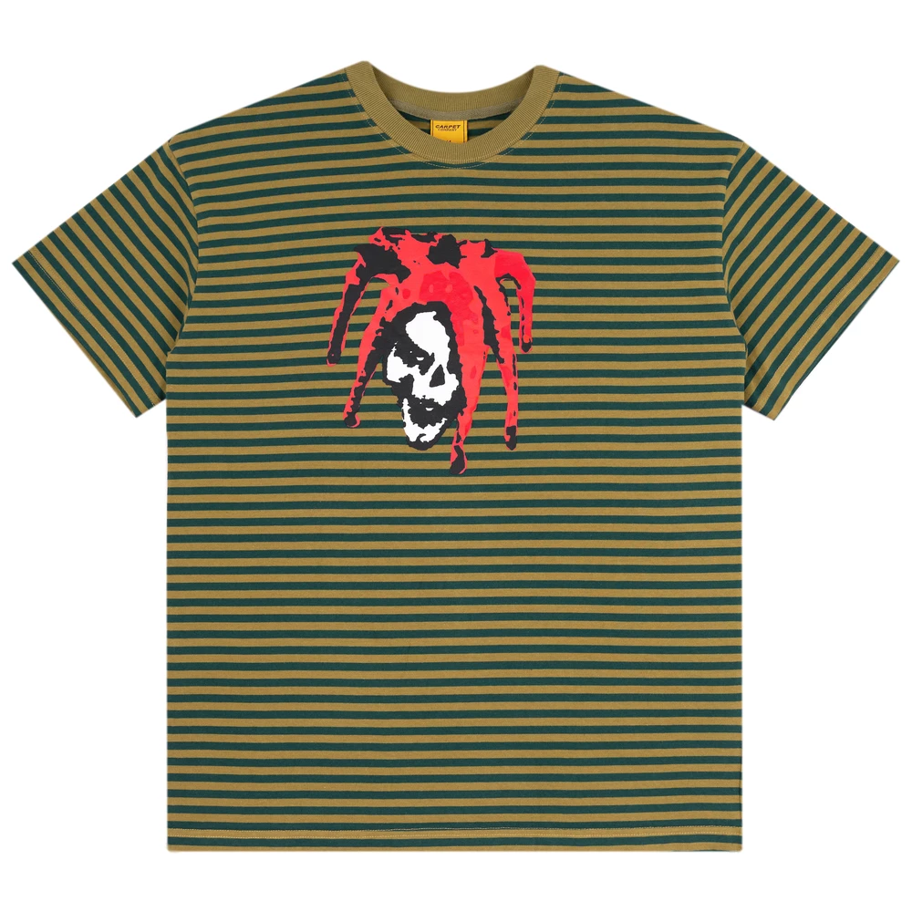 CARPET COMPANY JESTER TEE STRIPED GREEN