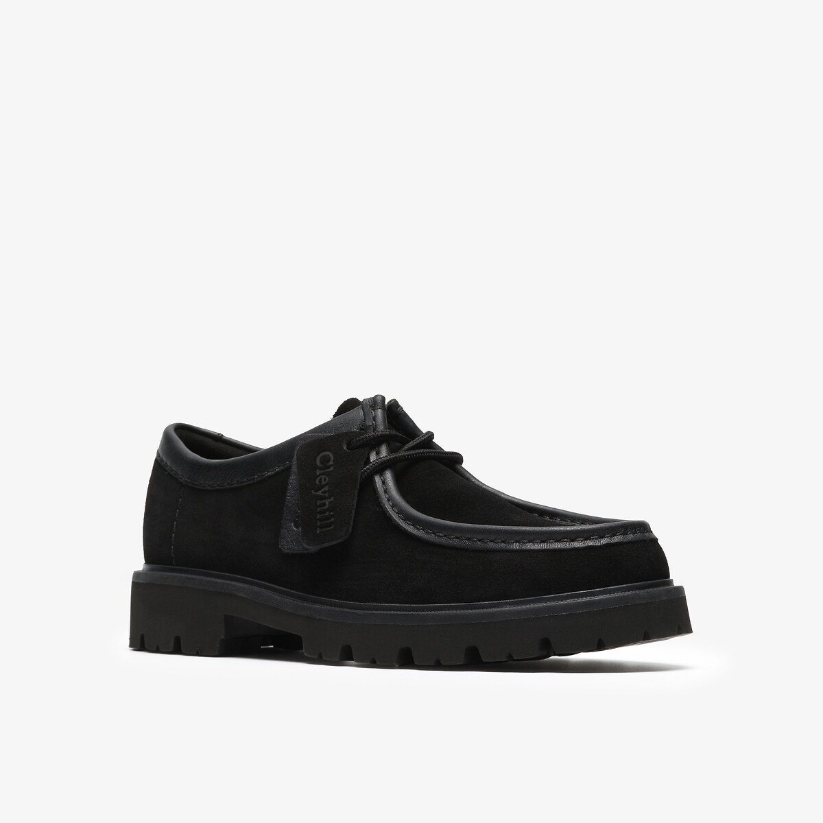 CLARKS CLEYHILL SEAMS BLACK SUEDE - Tôpette Skateboards & Lifestyle