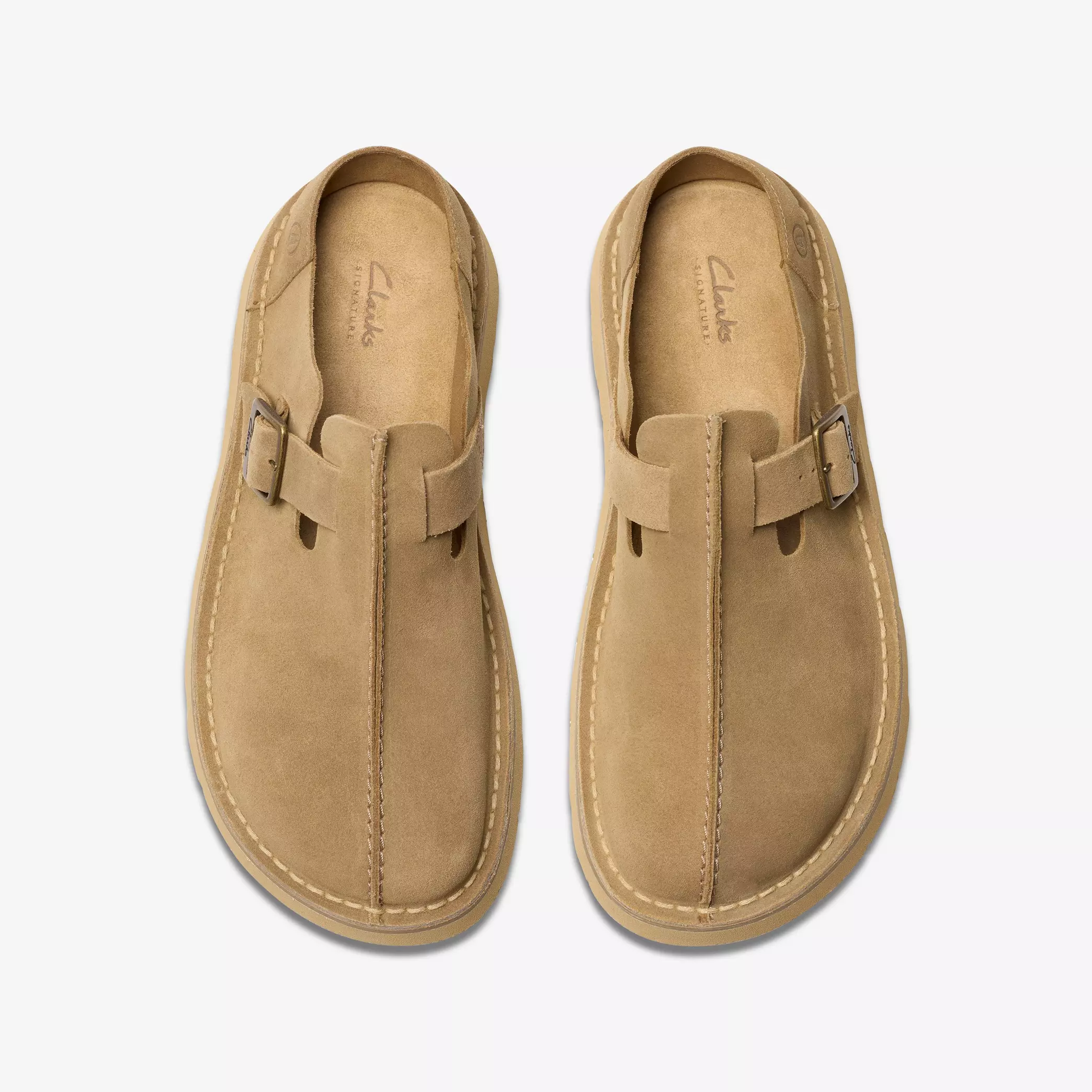CLARKS SOLSBURY MULE DARK SAND - Tôpette Skateboards & Lifestyle