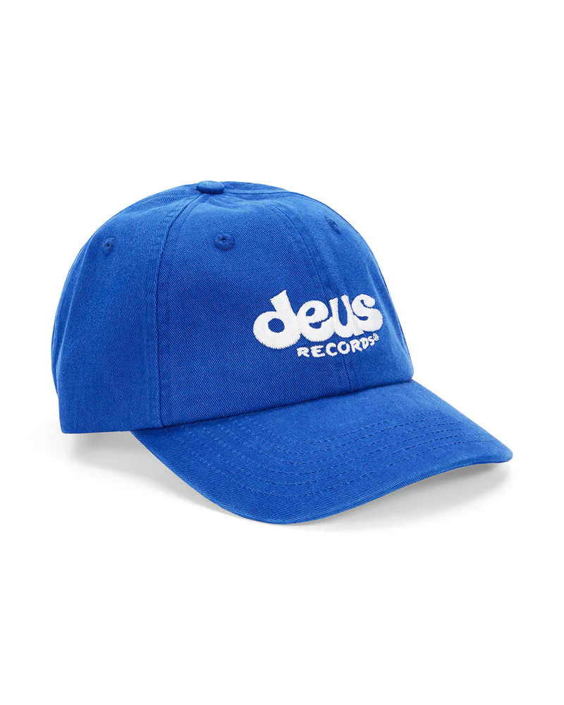 DEUS EX MACHINA SMILE DAD CAP LIMOGE BLUE - Tôpette Skateboards & Lifestyle