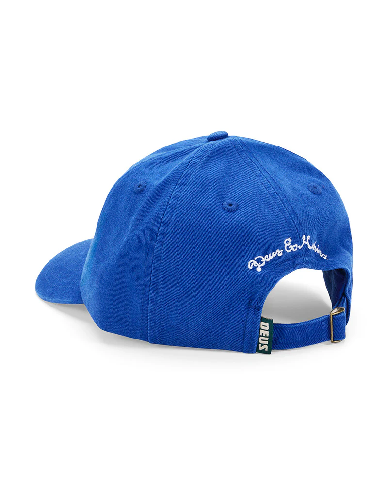 DEUS EX MACHINA SMILE DAD CAP LIMOGE BLUE - Tôpette Skateboards & Lifestyle