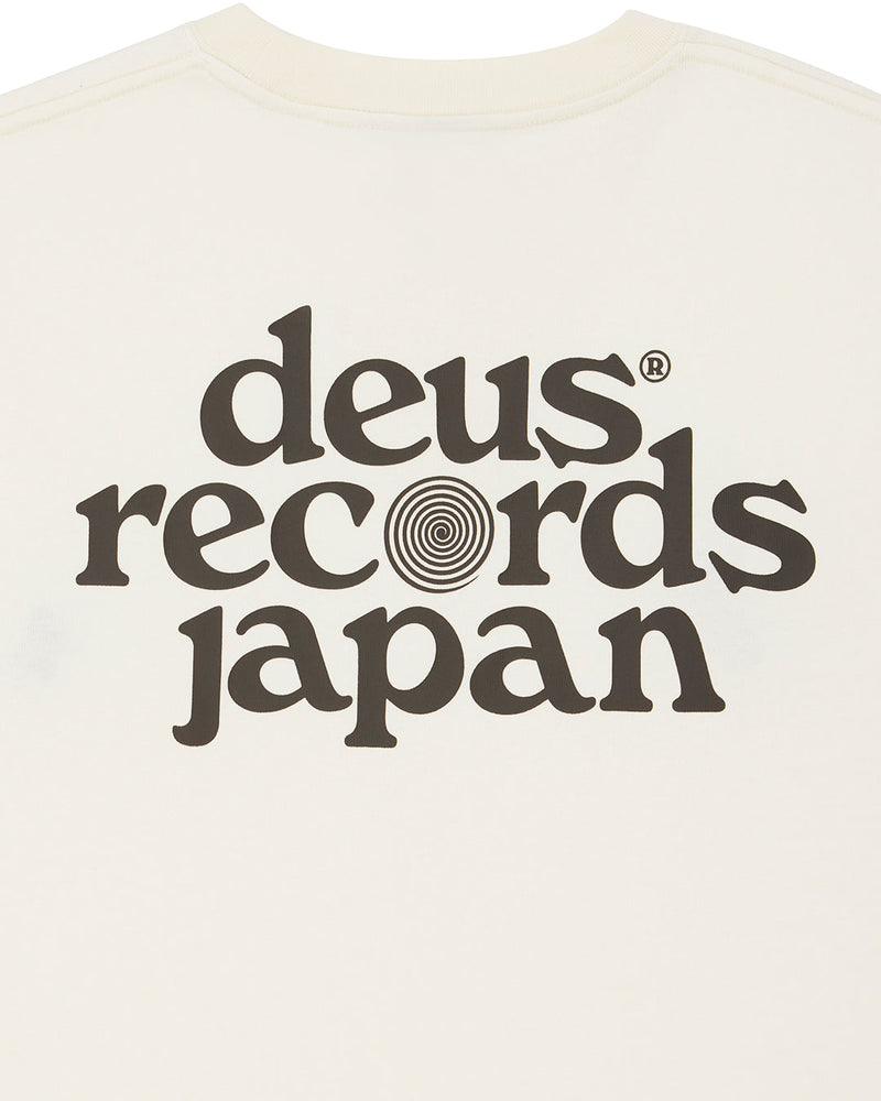 DEUS EX MACHINA STRATA TEE DIRTY WHITE - Tôpette Skateboards & Lifestyle