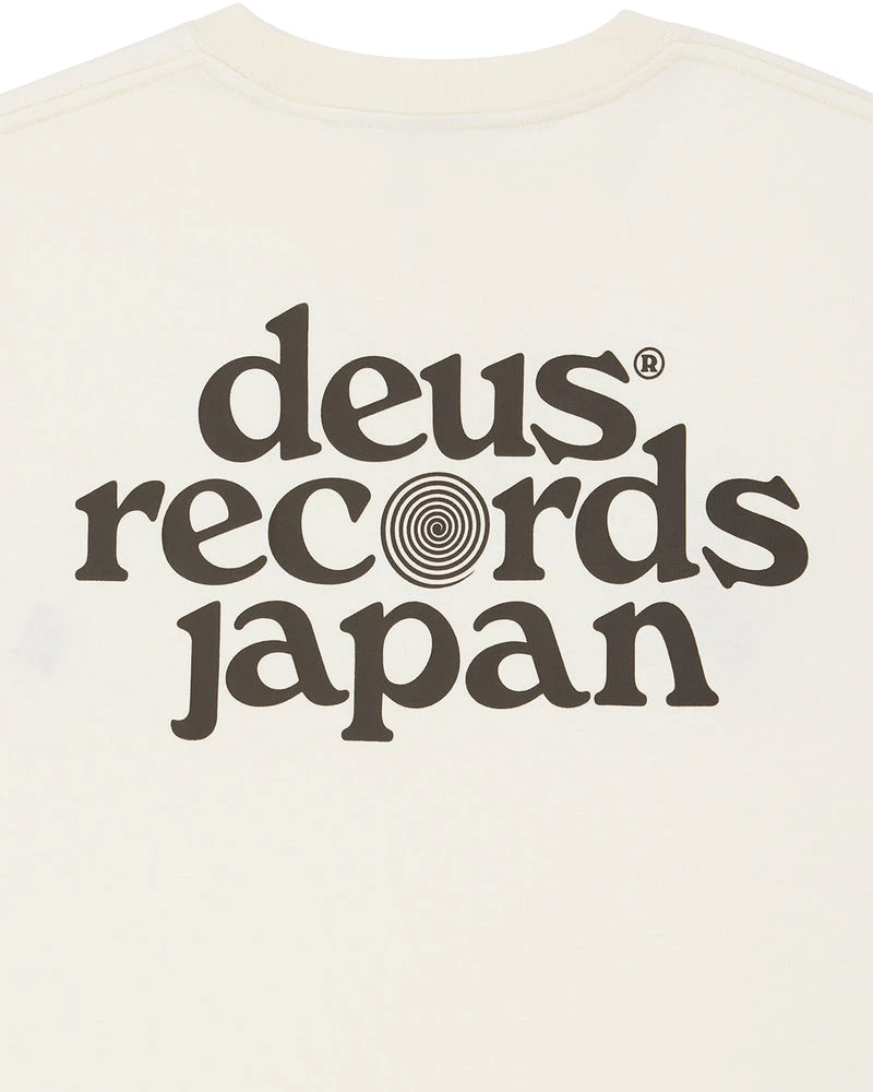 DEUS EX MACHINA STRATA TEE DIRTY WHITE - Tôpette Skateboards & Lifestyle