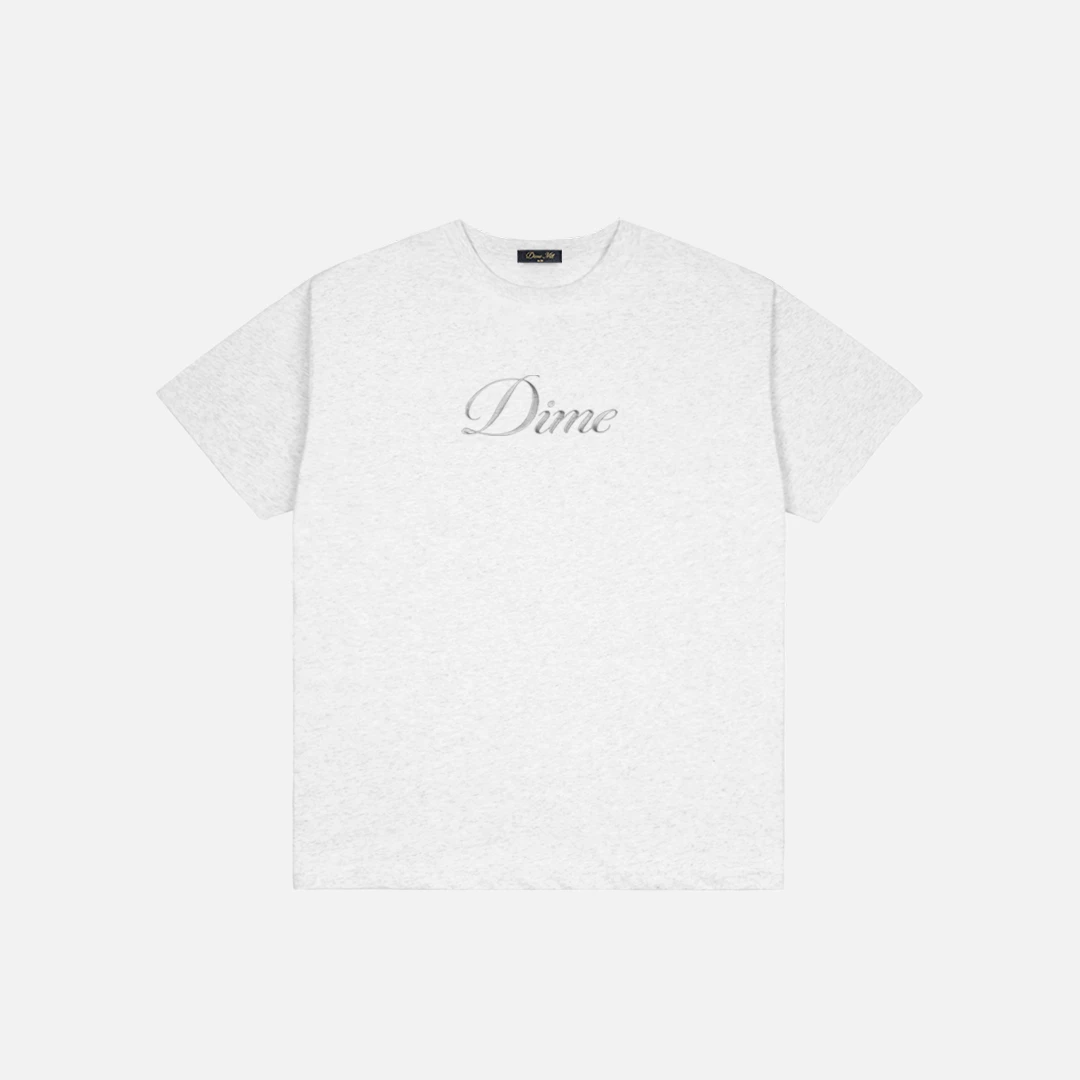DIME CURSIVE TEE-SHIRT  - Tôpette Skateboards & Lifestyle