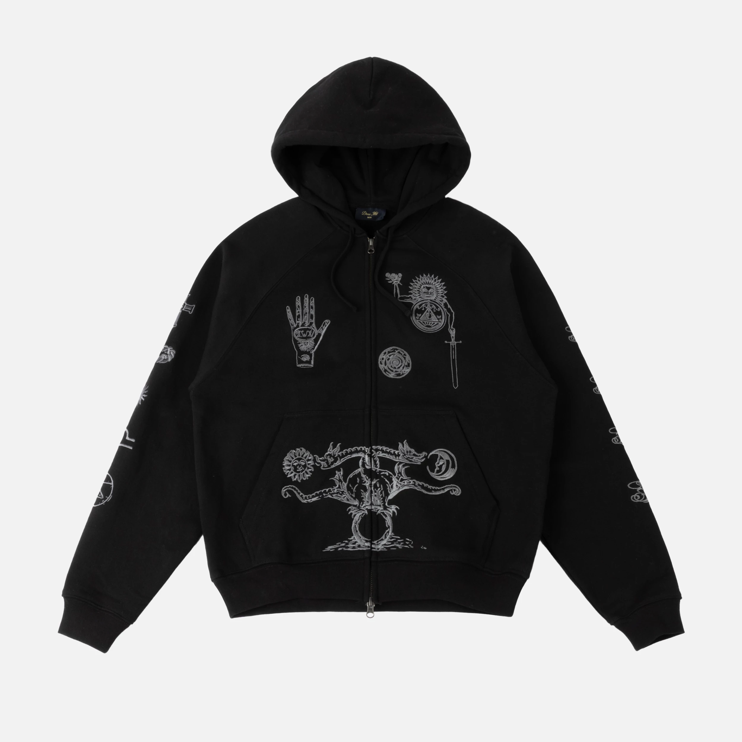DIME SIGIL ZIP HOODIE