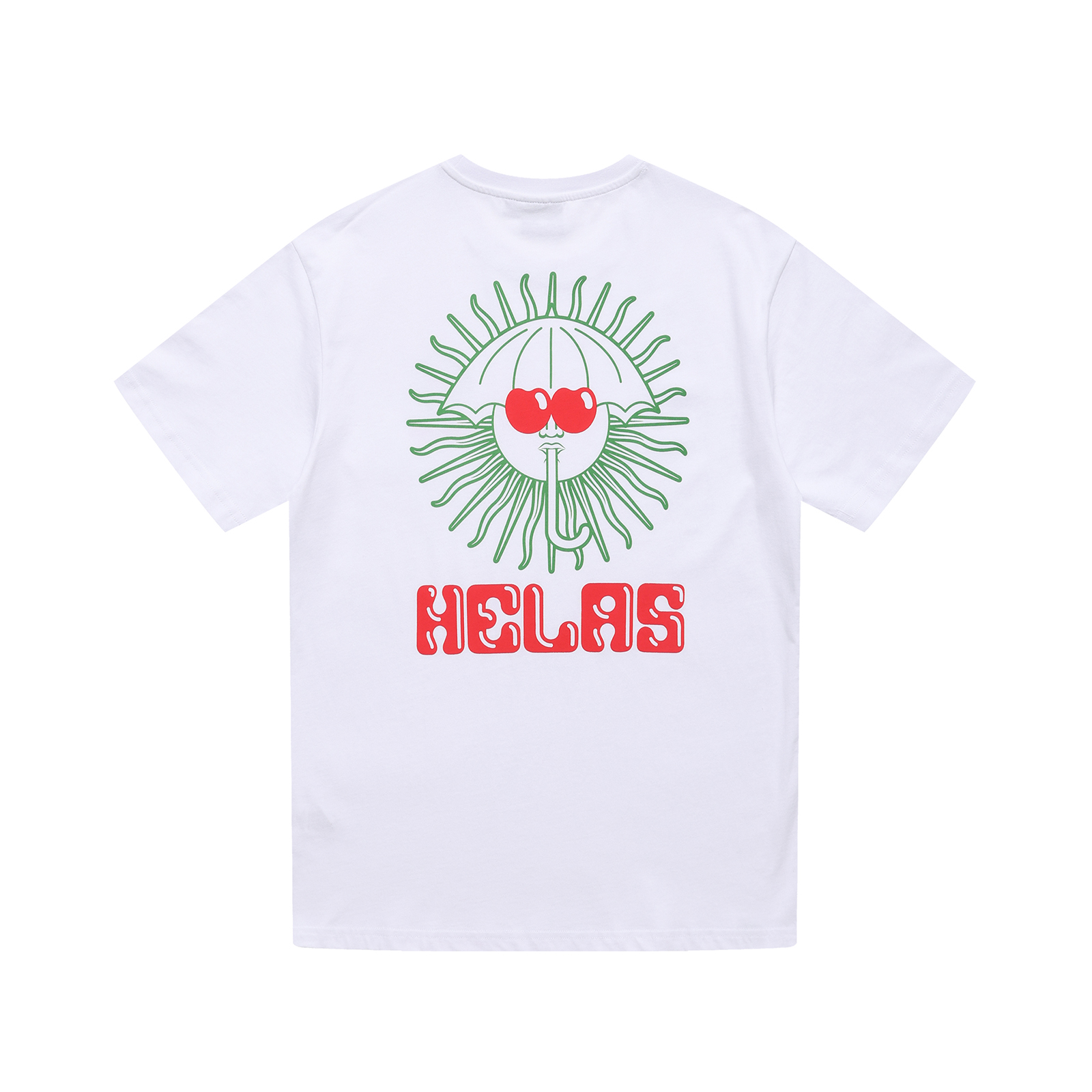 HÉLAS IBIZ TEE WHITE - Tôpette Skateboards & Lifestyle