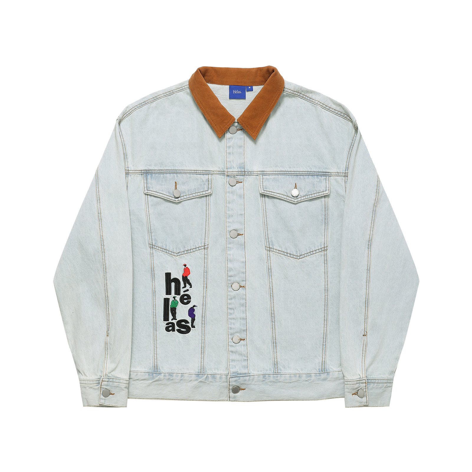 JAZZY JEANS JACKET LIGHT BLUE - Tôpette Skateboards & Lifestyle