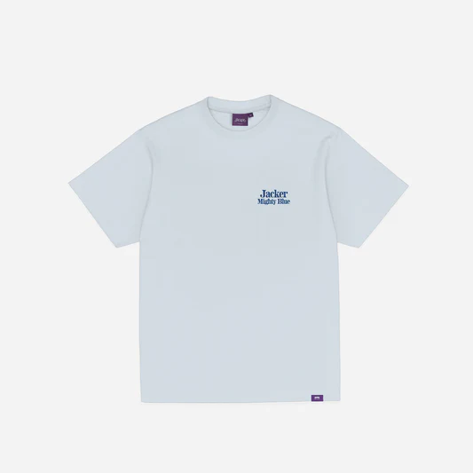 JACKER MIGHTY BLUE T-SHIRTBLUE - Tôpette Skateboards & Lifestyle