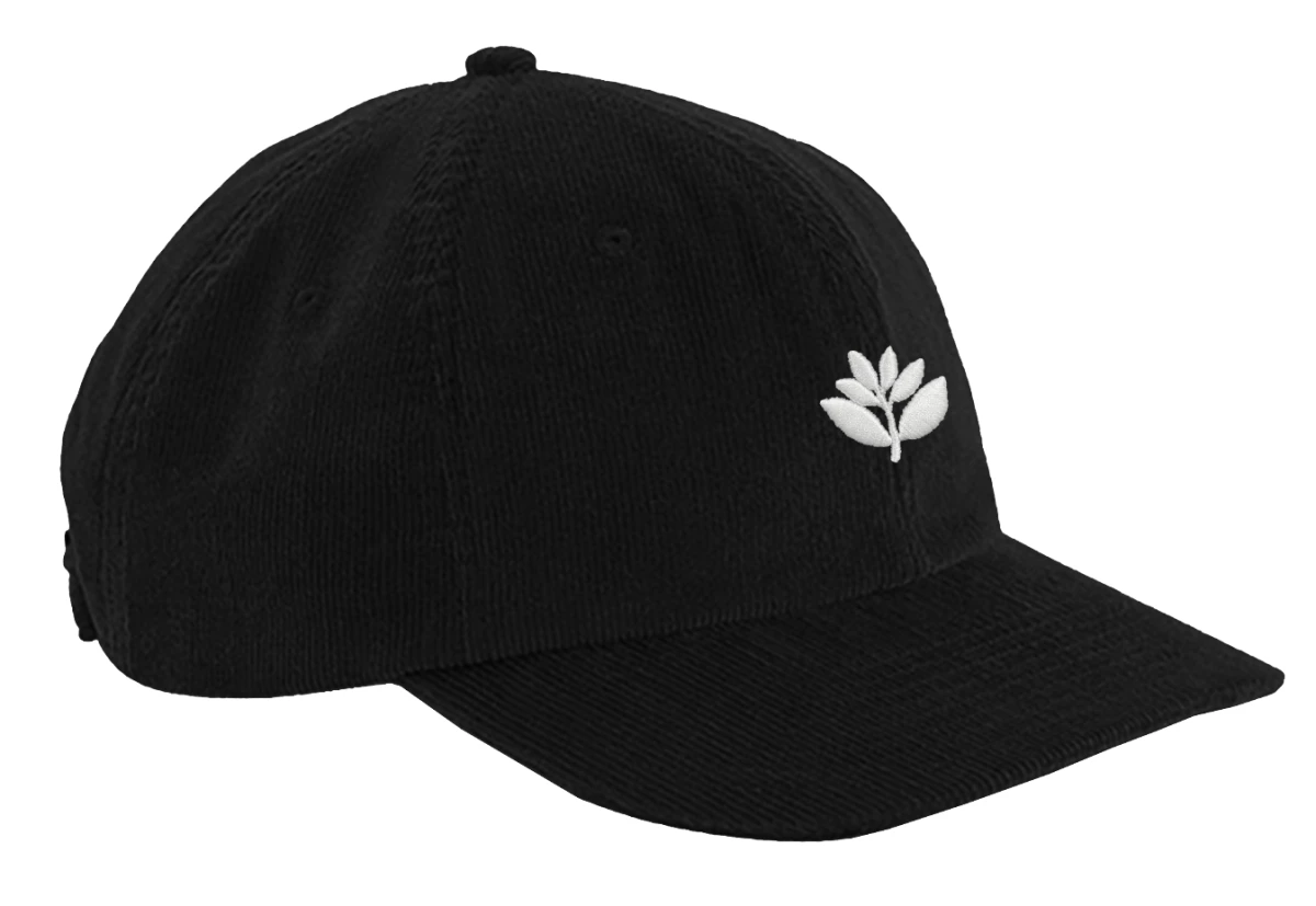 MAGENTA BOSSED CORD 6P HAT
