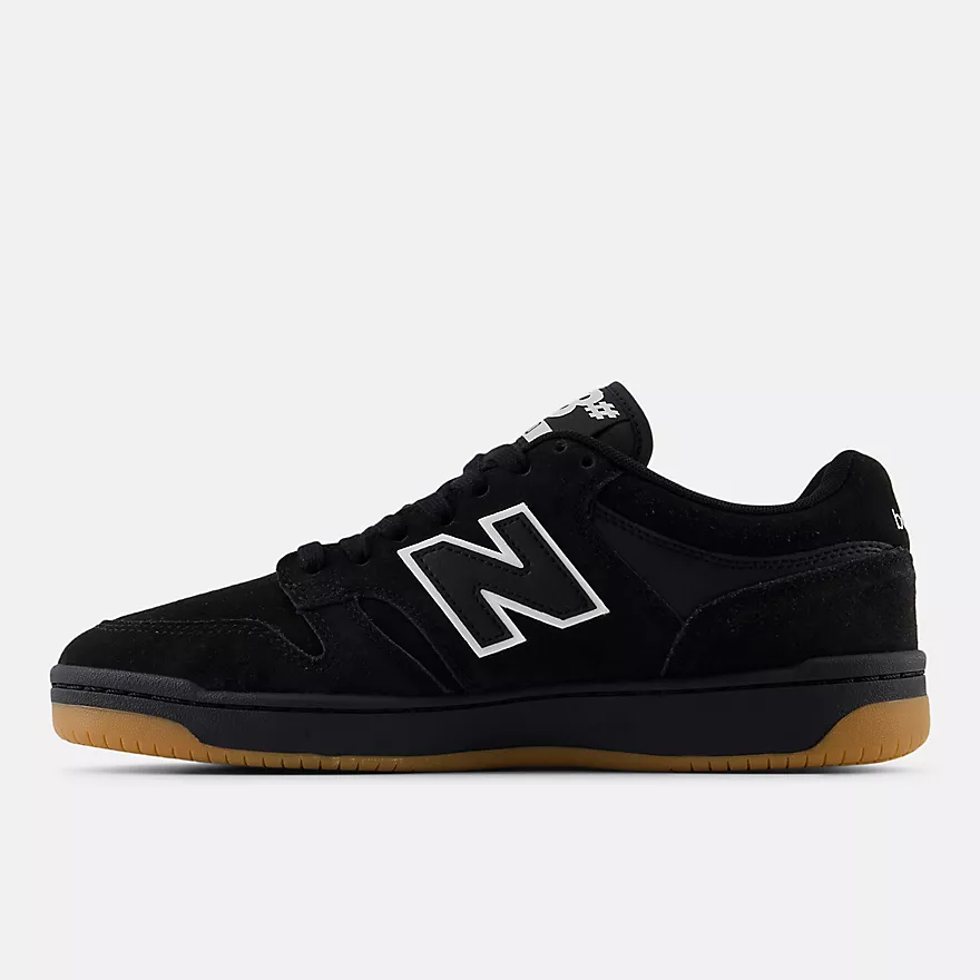 NEW BALANCE NUMERIC 480 NOIR BLANC NM480SBW - Tôpette Skateboards & Lifestyle
