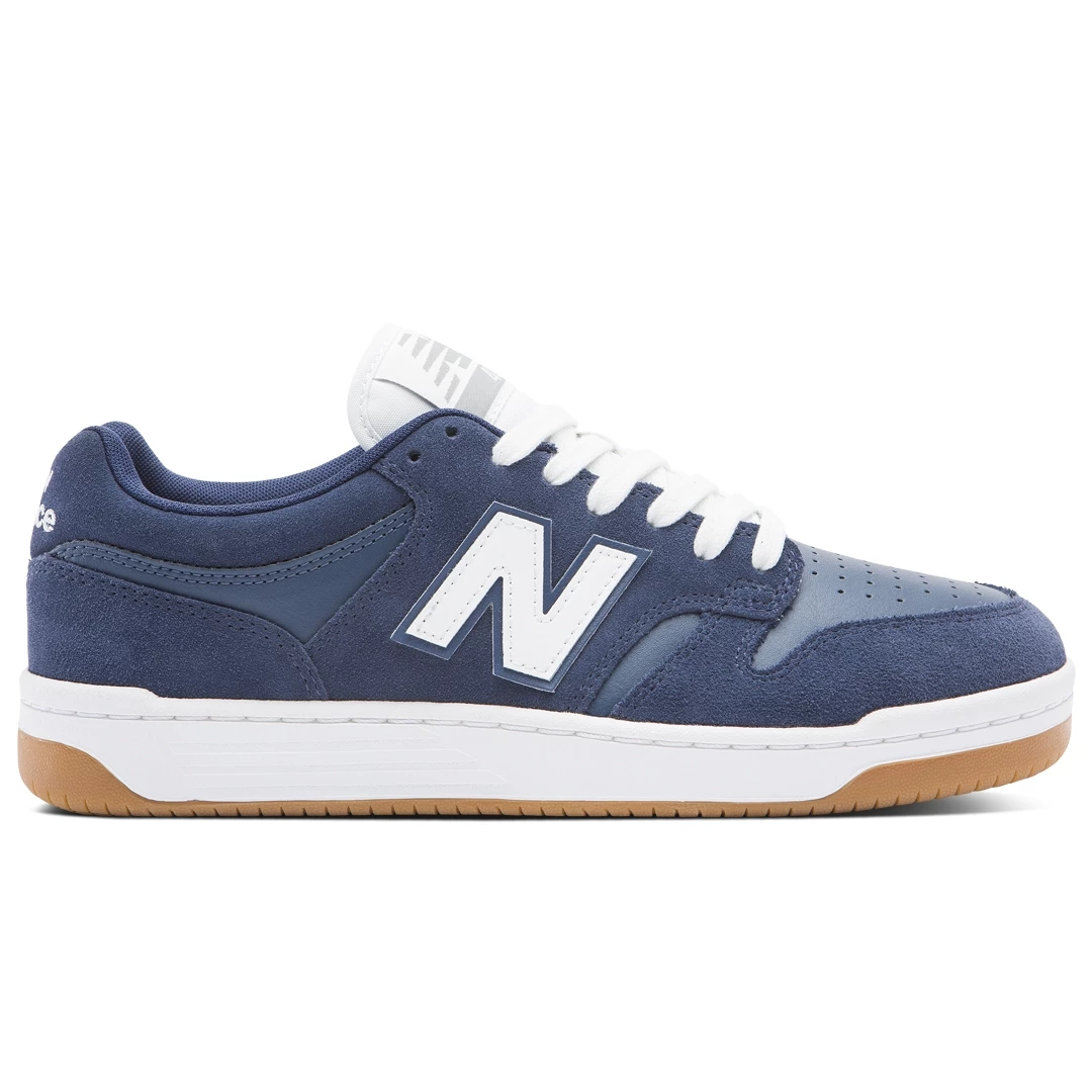 NEW BALANCE NUMERIC 480 NAVY WHITE NM480PRO - Tôpette Skateboards & Lifestyle