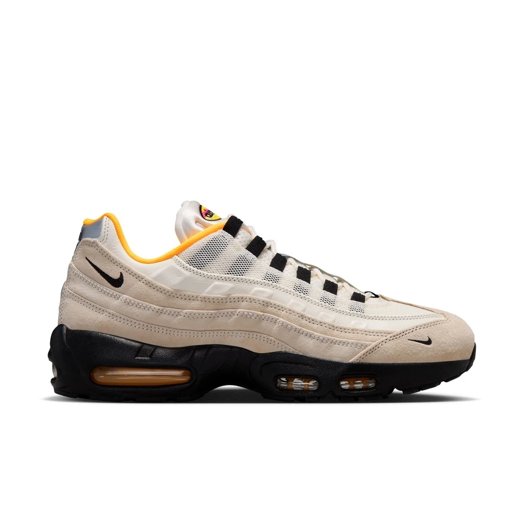 NIKE SB AIR MAX 95 SAIL BLACK LASER ORANGE