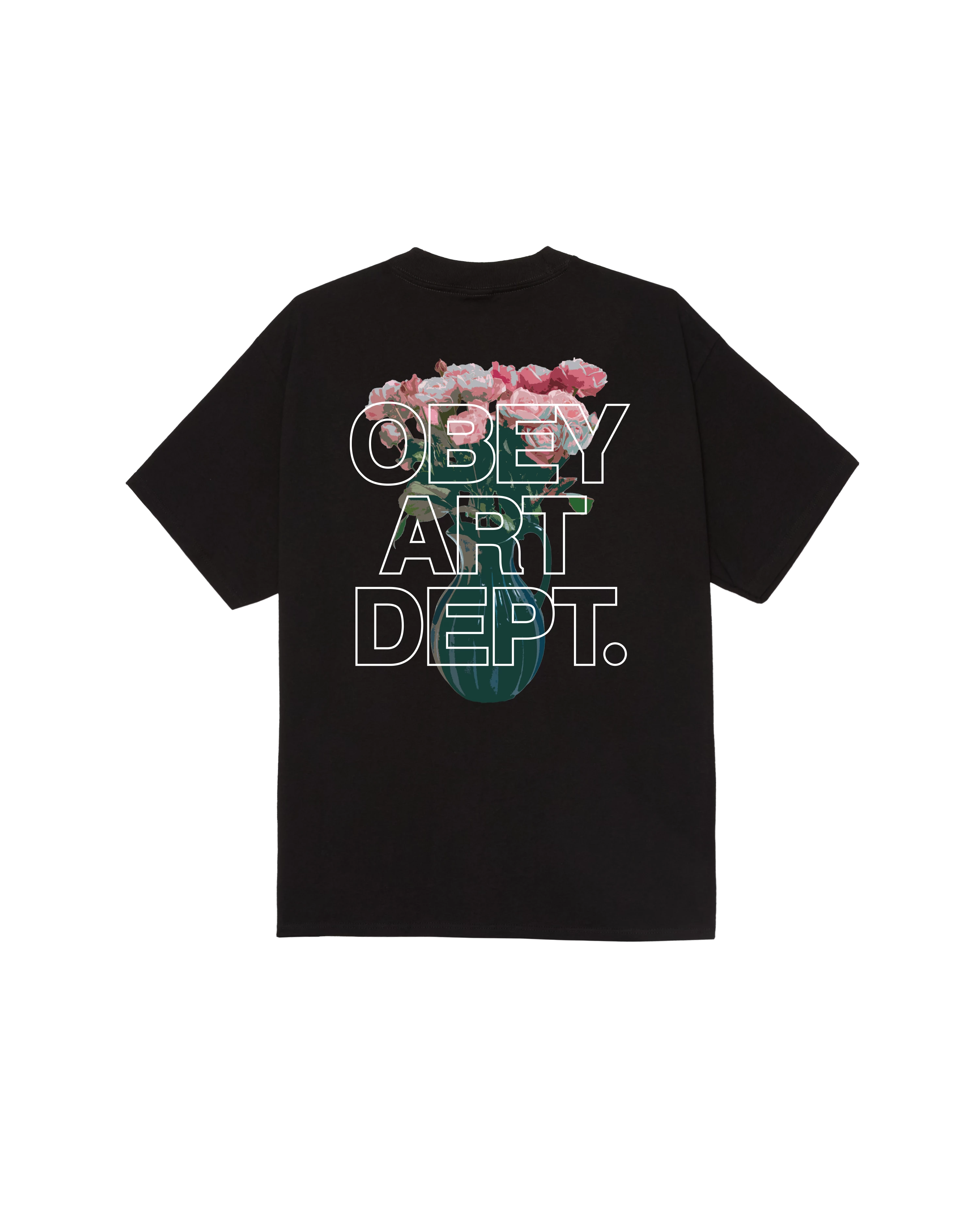 OBEY ART DEPT T-SHIRT BLACK