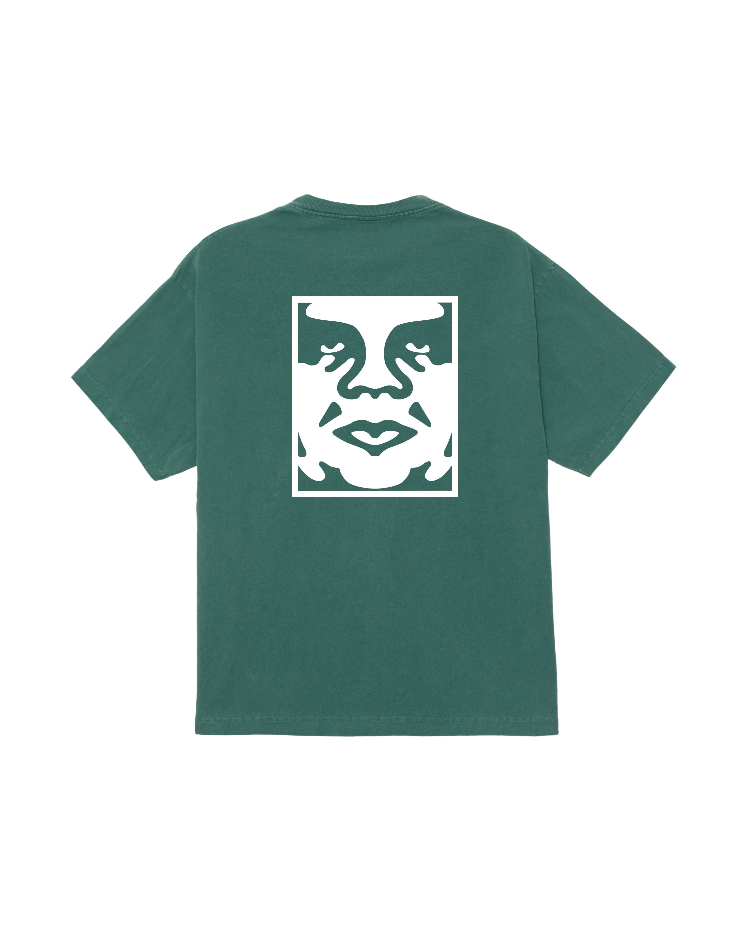OBEY COLD ICON FACE PIGMENT RAIN FOREST - Tôpette Skateboards & Lifestyle