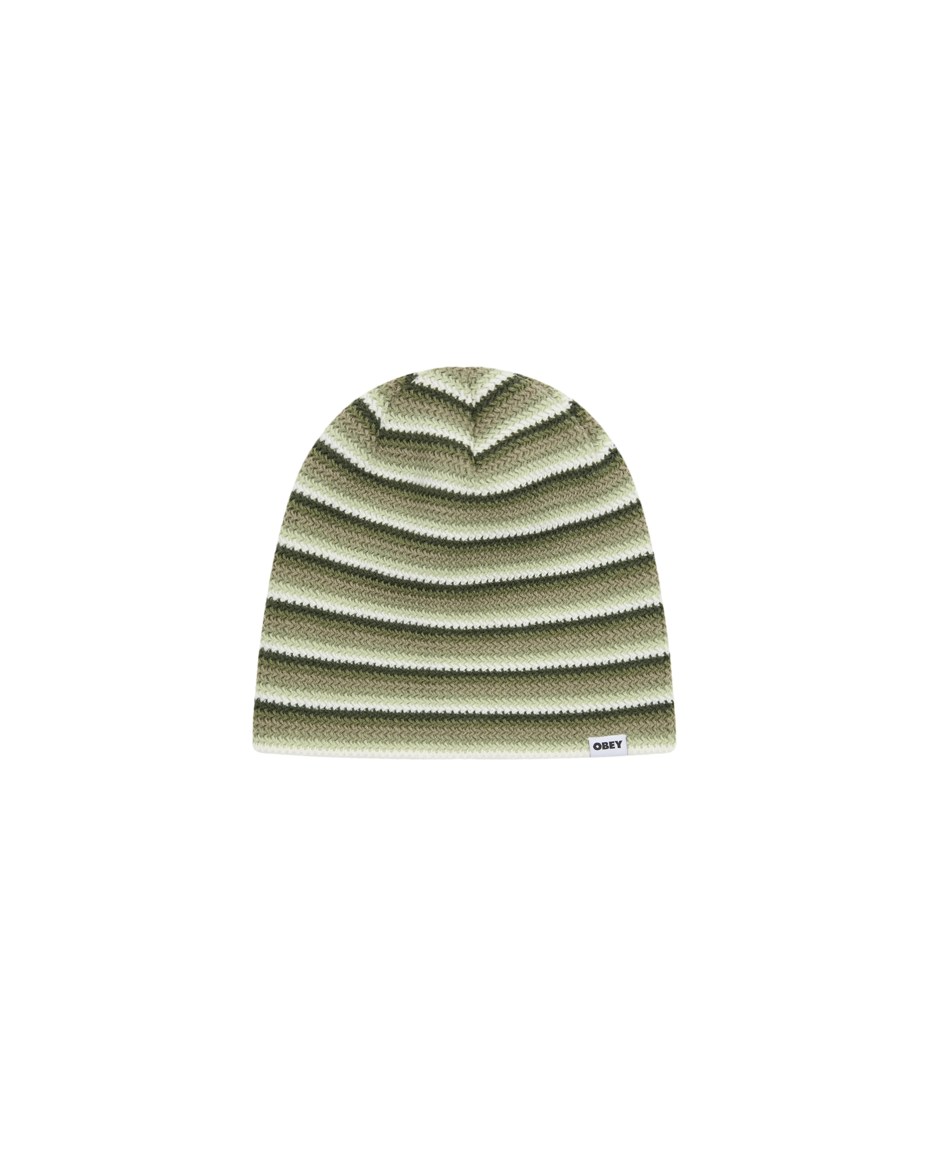 OBEY BROADCAST BEANIE KOMBU GREEN MULTI