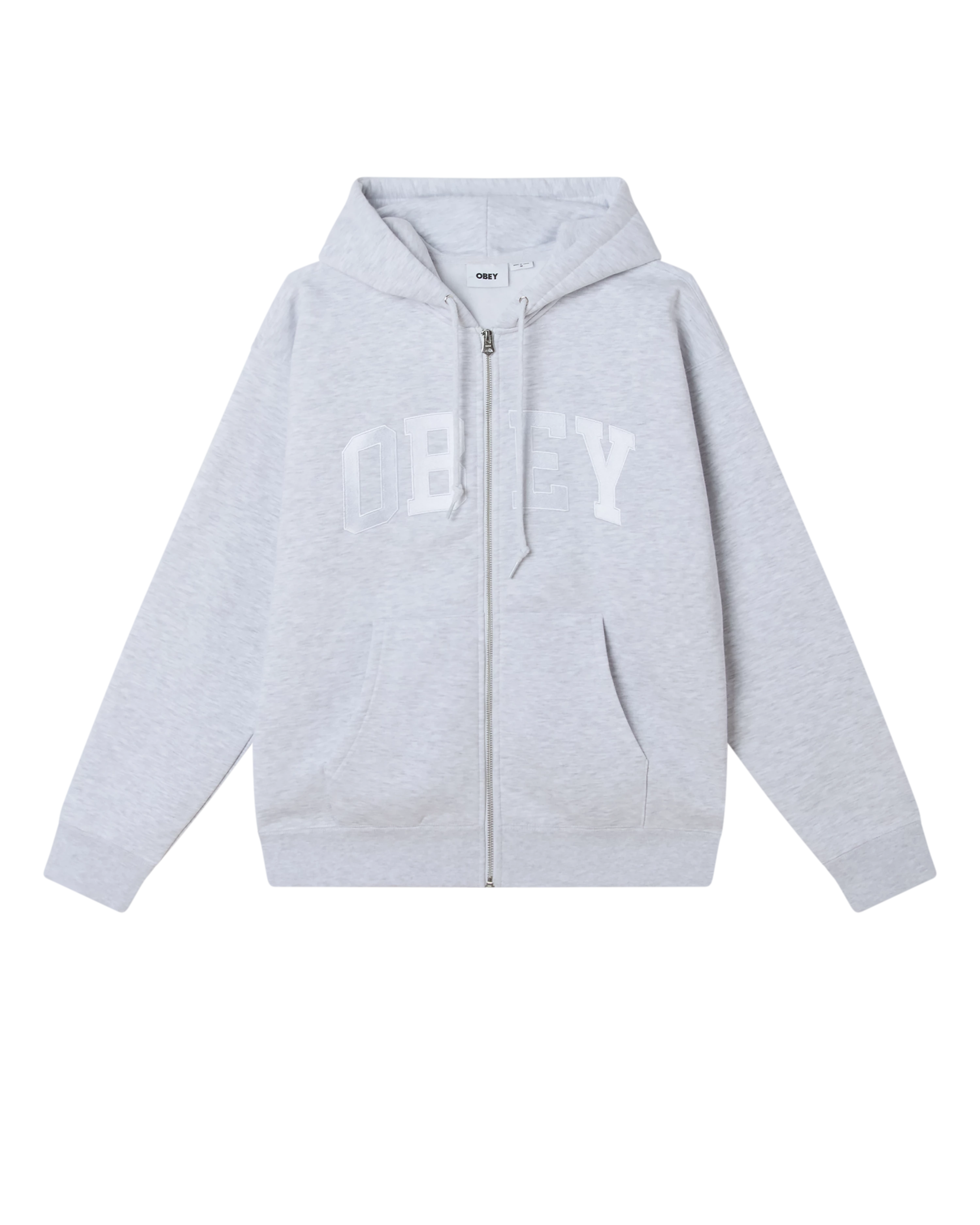 OBEY COLLEGIATE ZIP HOOD - Tôpette Skateboards & Lifestyle
