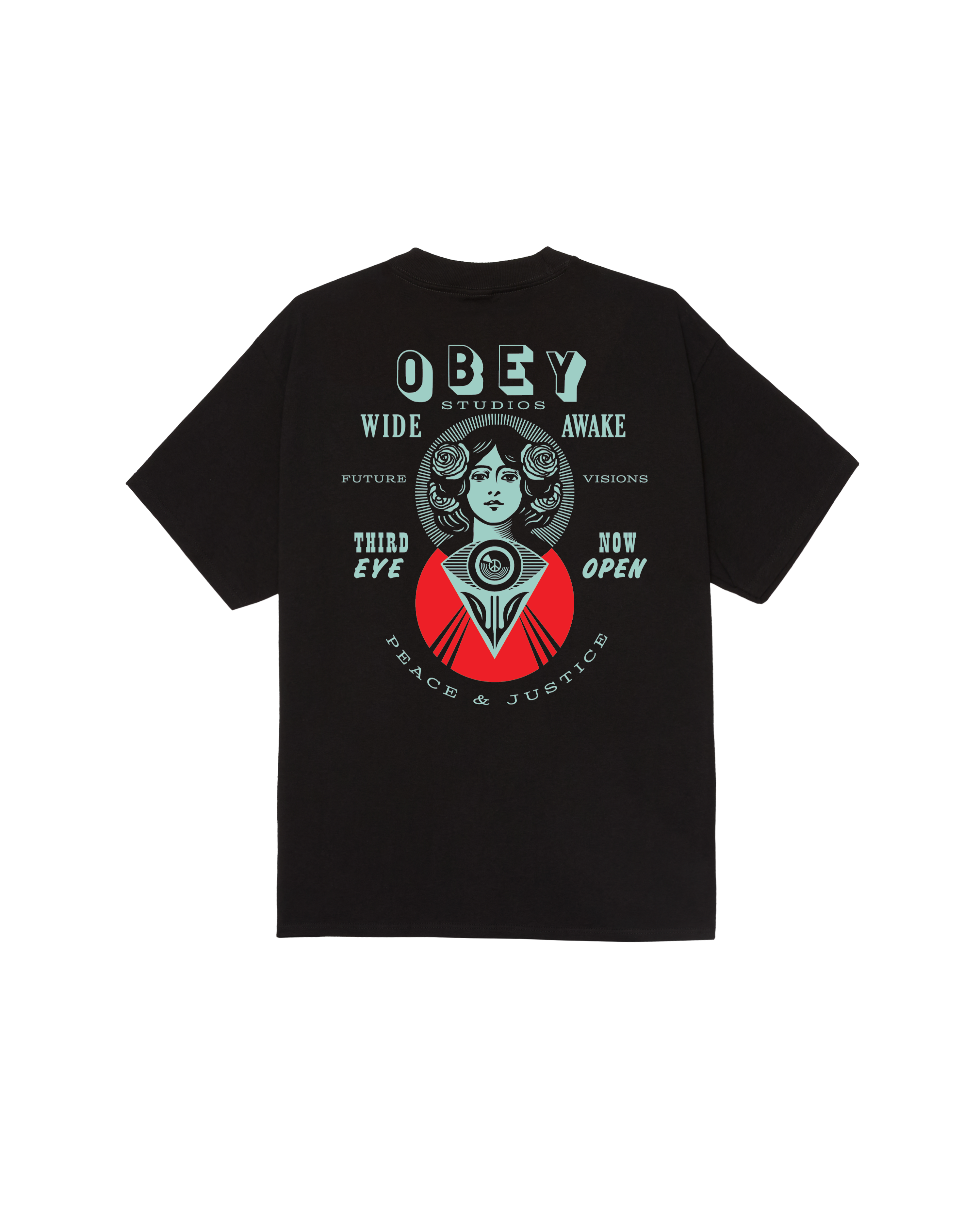 OBEY MAKE ART THIRD EYE TEE - Tôpette Skateboards & Lifestyle