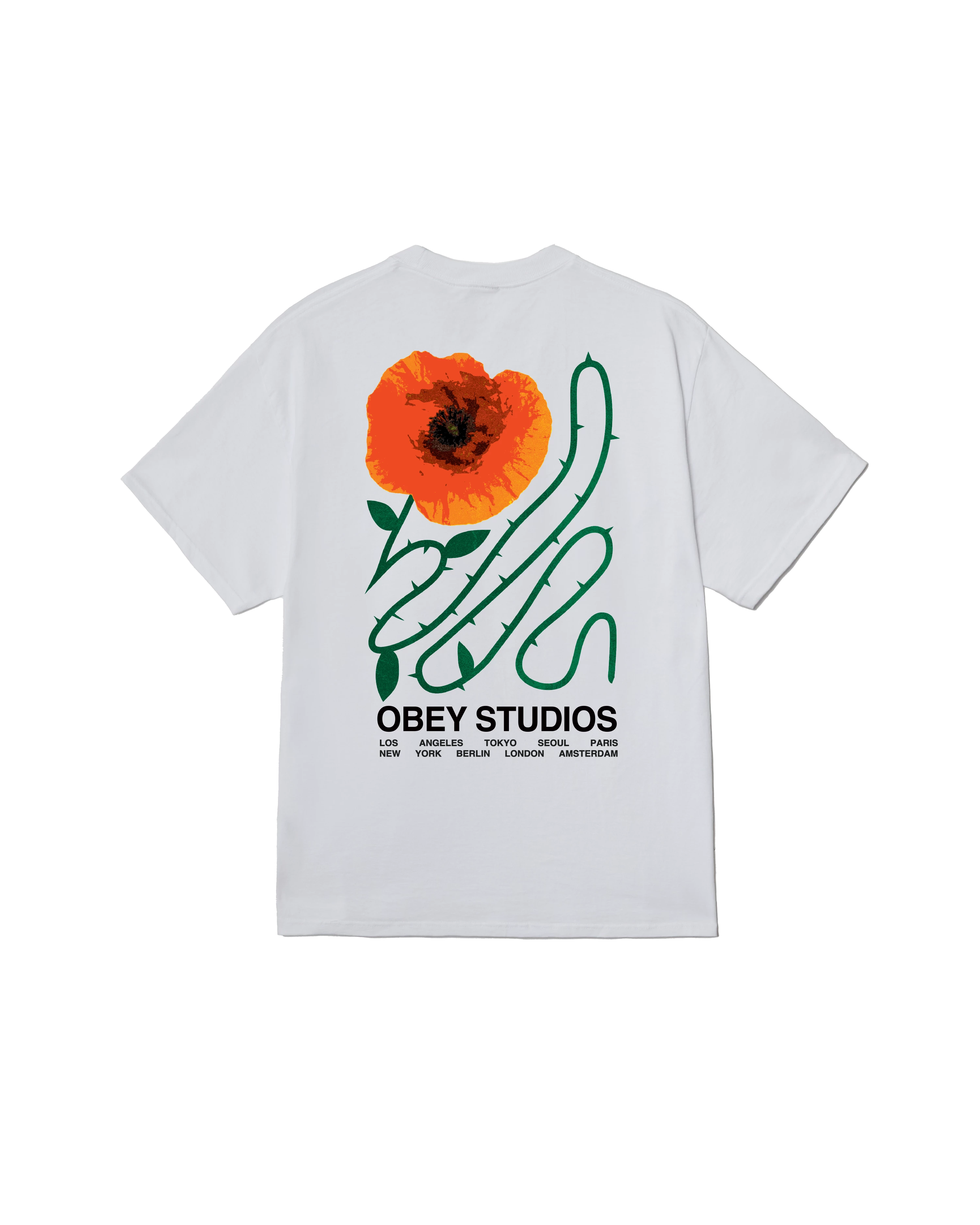OBEY MOVES OF LIVE TEE - Tôpette Skateboards & Lifestyle