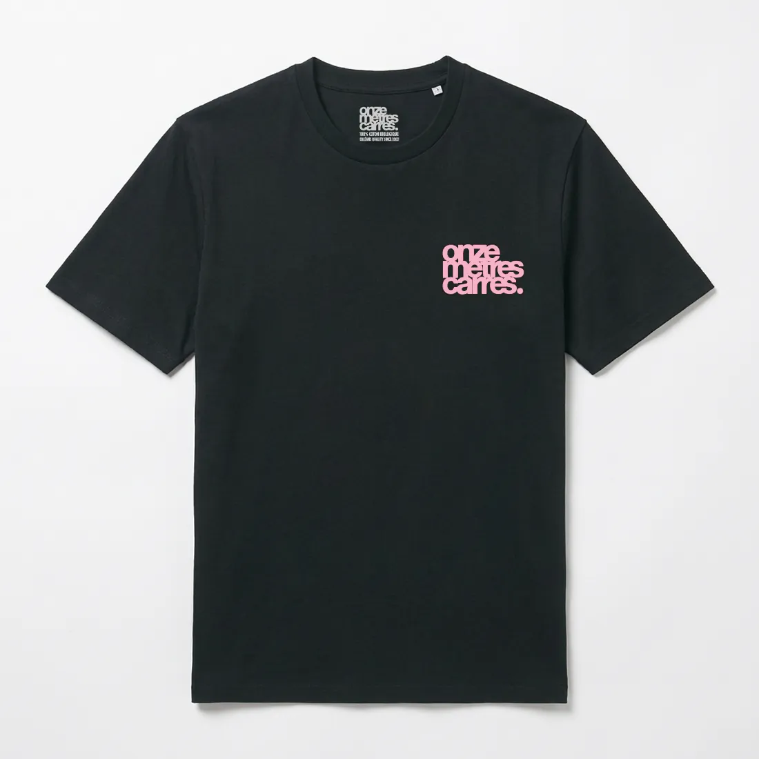 ONZE METRES CARRES FLOWER HEART BLACK - Tôpette Skateboards & Lifestyle