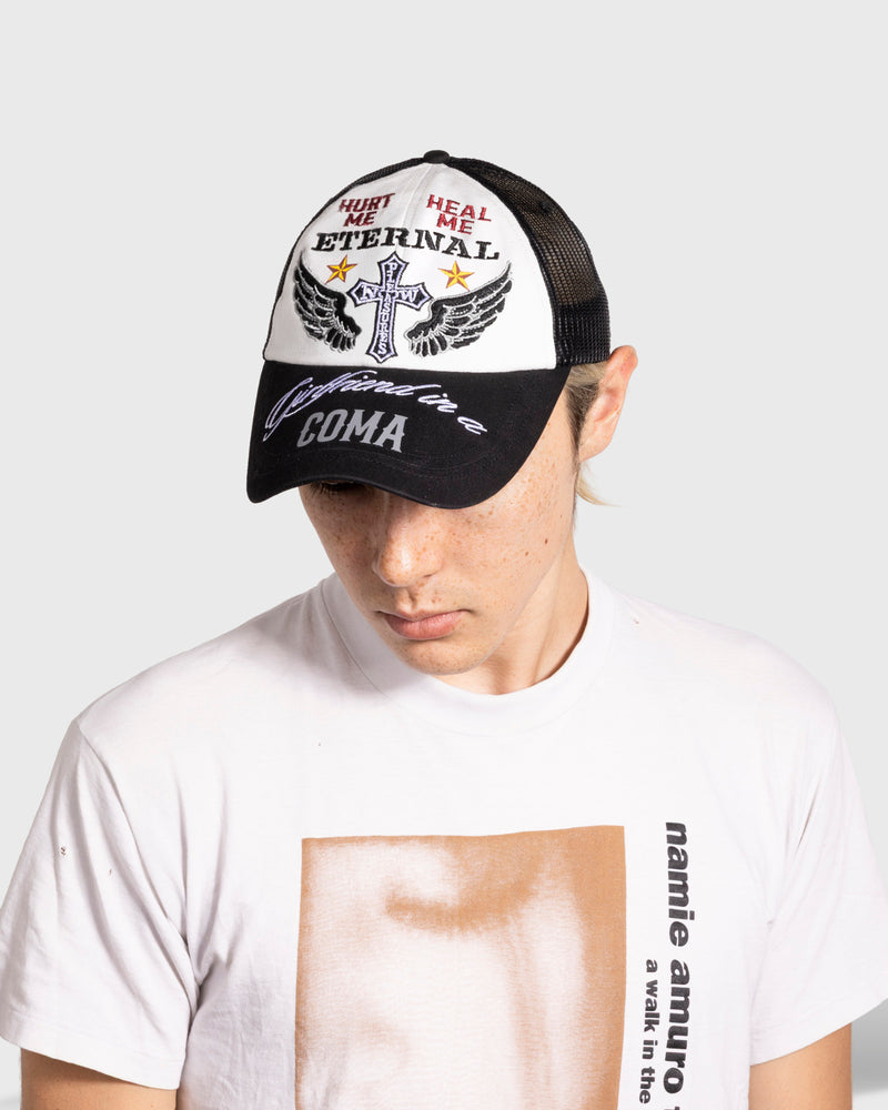 PLEASURES COMA MESH CAP BLACK - Tôpette Skateboards & Lifestyle