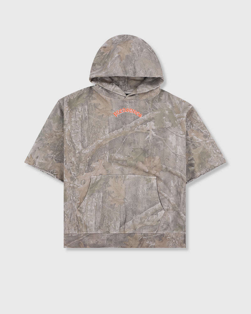 PLEASURES CUT OFF HOODIE - Tôpette Skateboards & Lifestyle