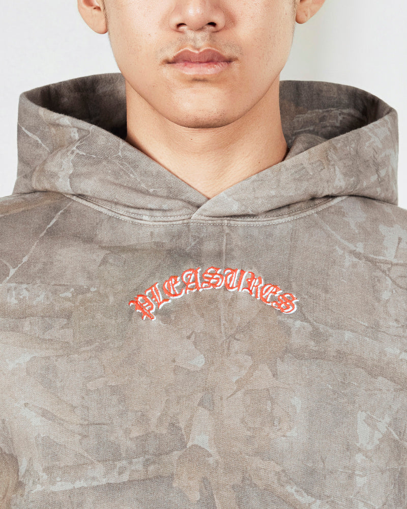 PLEASURES CUT OFF HOODIE - Tôpette Skateboards & Lifestyle