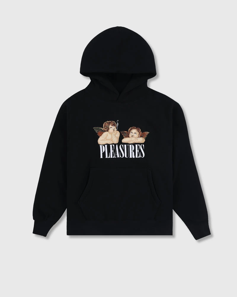 PLEASURES DYNAMIC HOODIE BLACK