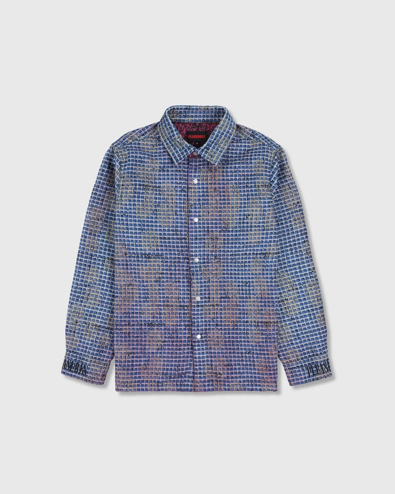 PLEASURES OPERATOR REVERSIBLE OVERSHIRT