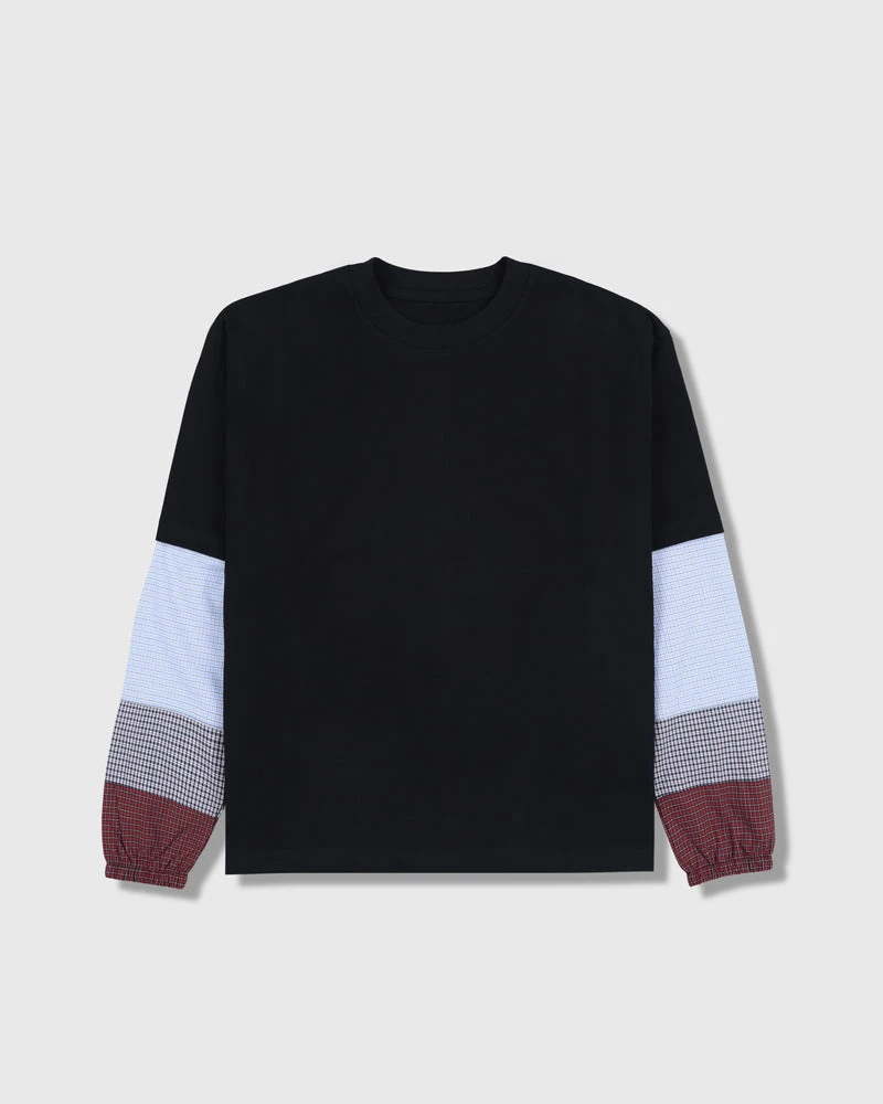 PLEASURES TARTAN HEAVYWEIGHT LONG SLEEVE