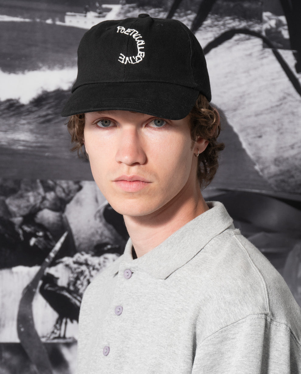 POETIC COLLECTIVE SPRAY CAP BLACK - Tôpette Skateboards & Lifestyle