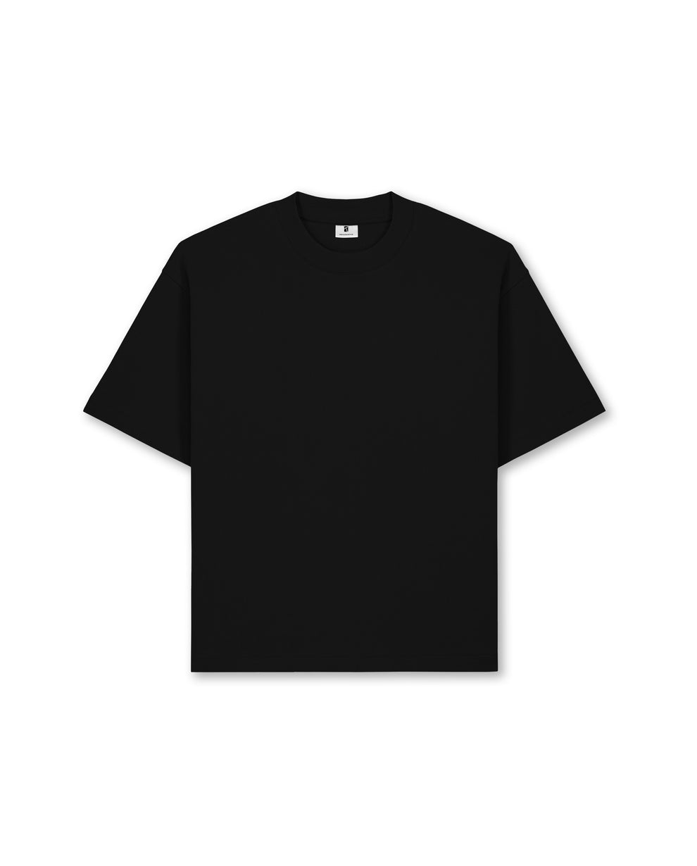 POETIC COLLECTIVE SPRAY TEE SHIRT BLACK - Tôpette Skateboards & Lifestyle