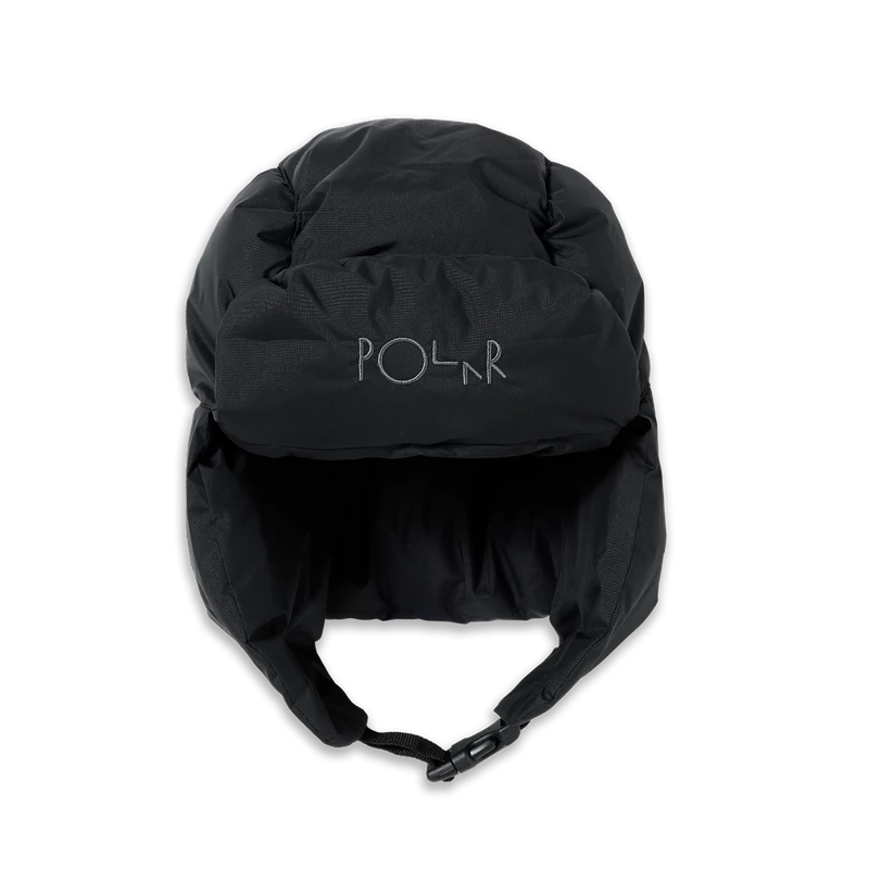 POLAR SKATE CO AILU PUFFER HAT BLACH