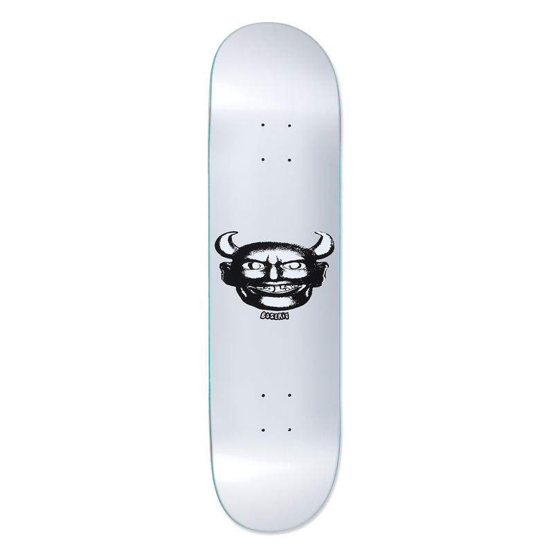 POLAR SKATE CO DECK NICK BOSERIO SILVER DEVIL - Tôpette Skateboards & Lifestyle